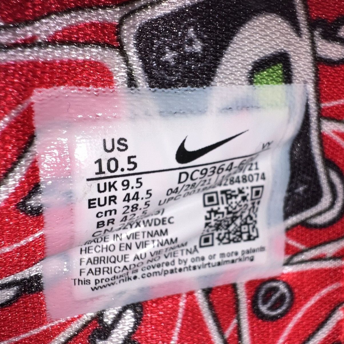 Nike UNO x Zoom Freak 3 NRG '50th Anniversary - Red' Size US 10.5 / EU 43-44 - 8 Thumbnail