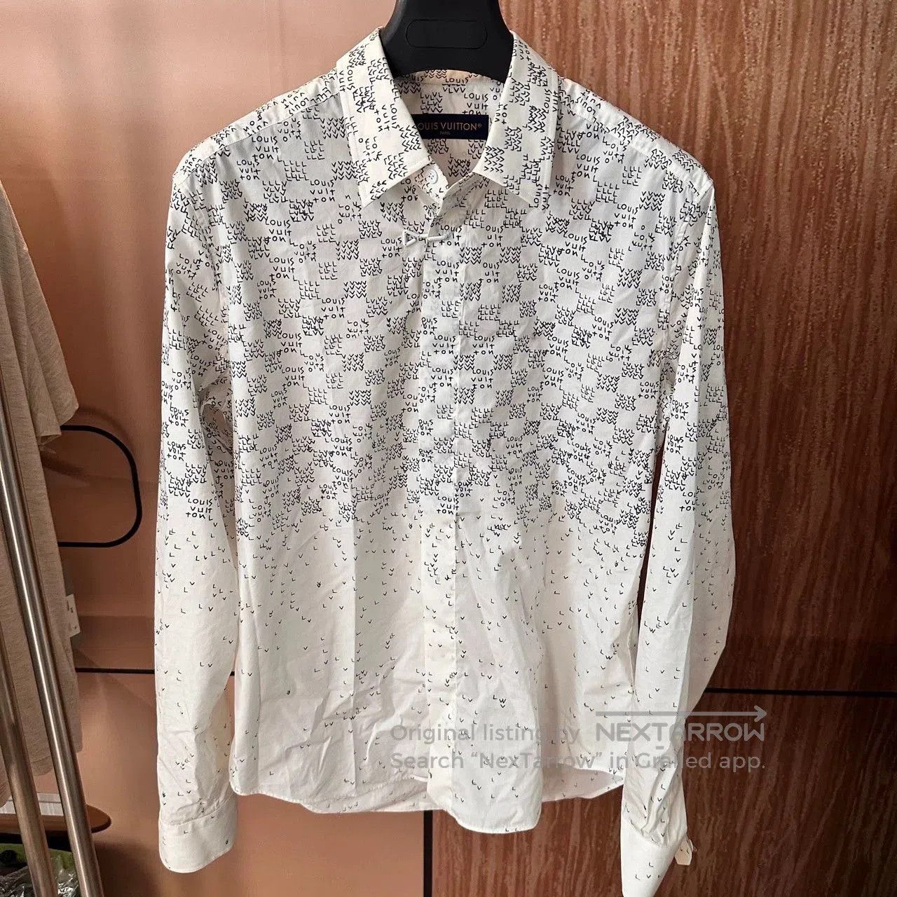 Louis Vuitton louis vuitton paper crane logo shirt jacket. Size US M / EU 48-50 / 2 - 1 Thumbnail