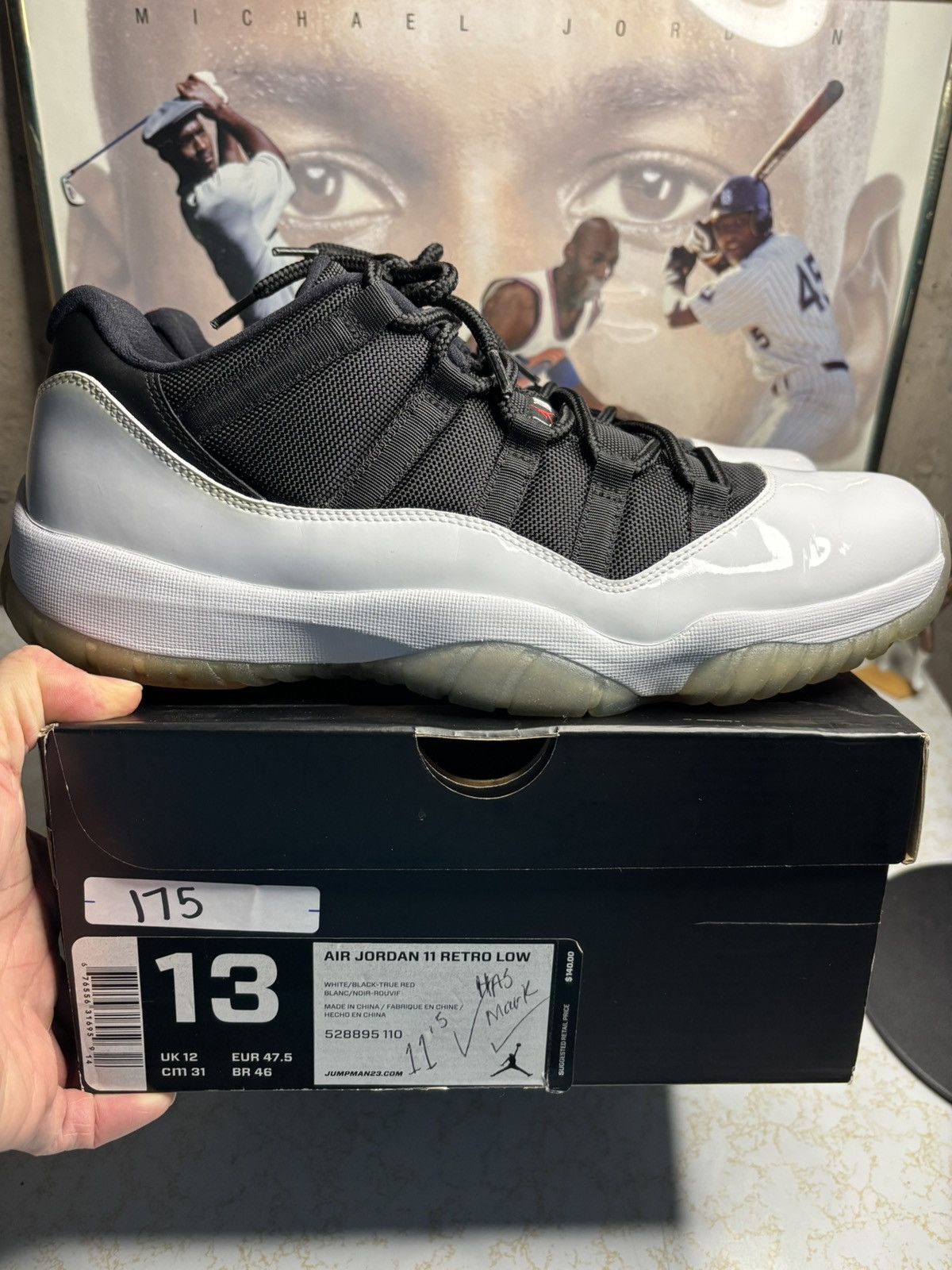 Jordan Brand Air Jordan 11 Retro Low Tuxedo 2013 Size US 13 / EU 46 - 1 Thumbnail