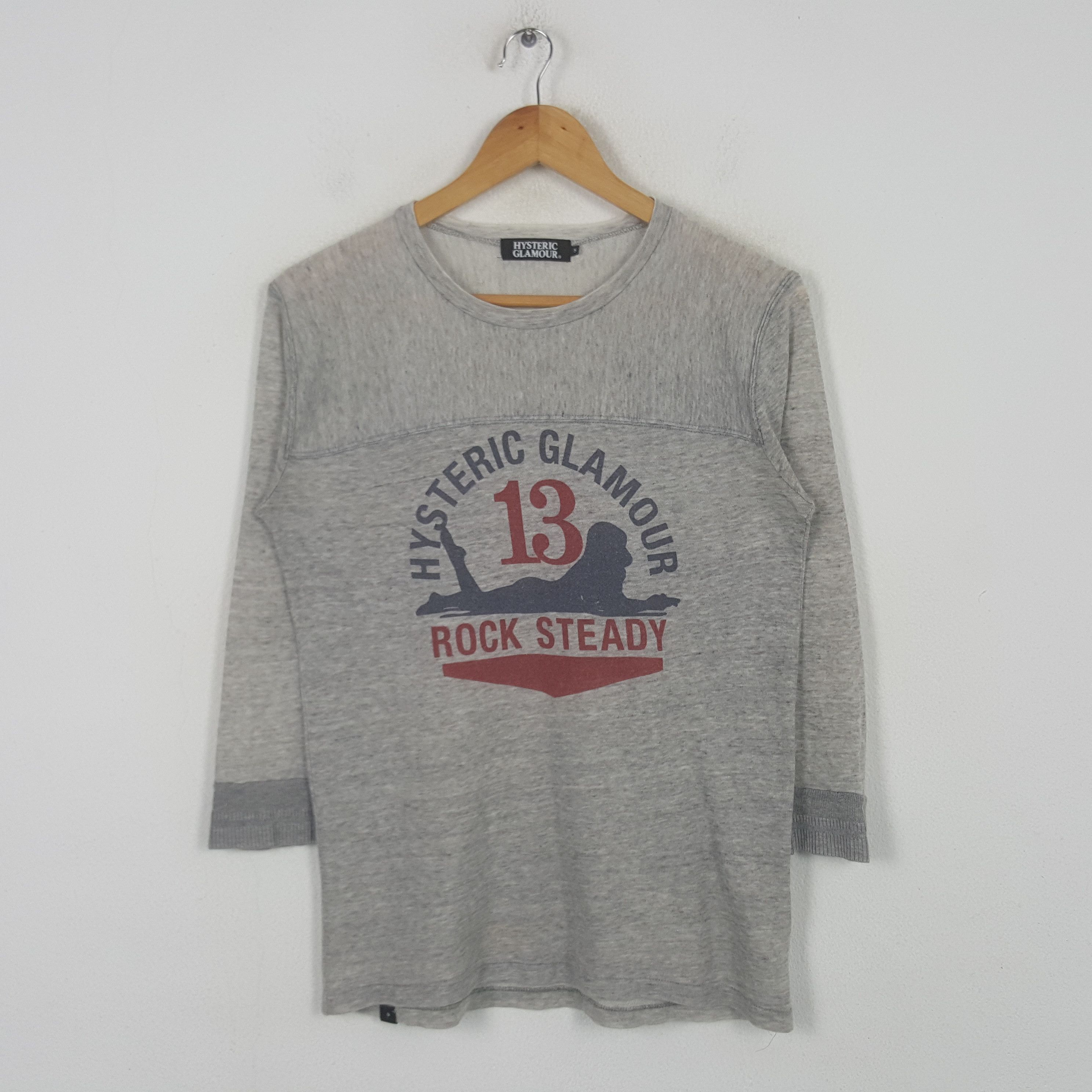Hysteric Glamour Vintage Hysteric Glamour Rock Steady Japanese Tshirt RR22 Size US S / EU 44-46 / 1 - 1 Thumbnail