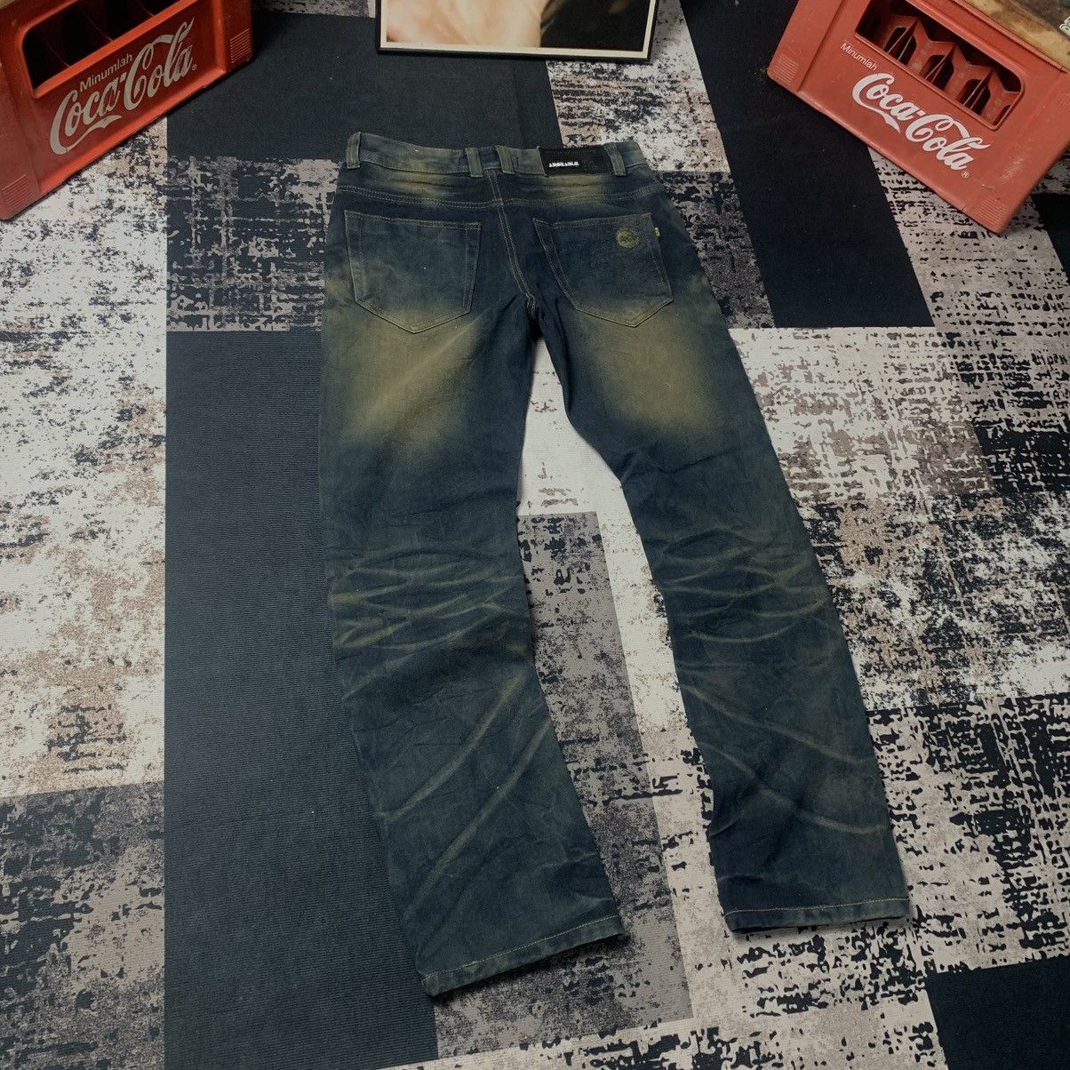 Japanese Brand Adorable Contrast Jeans Size US 32 / EU 48 - 2 Thumbnail