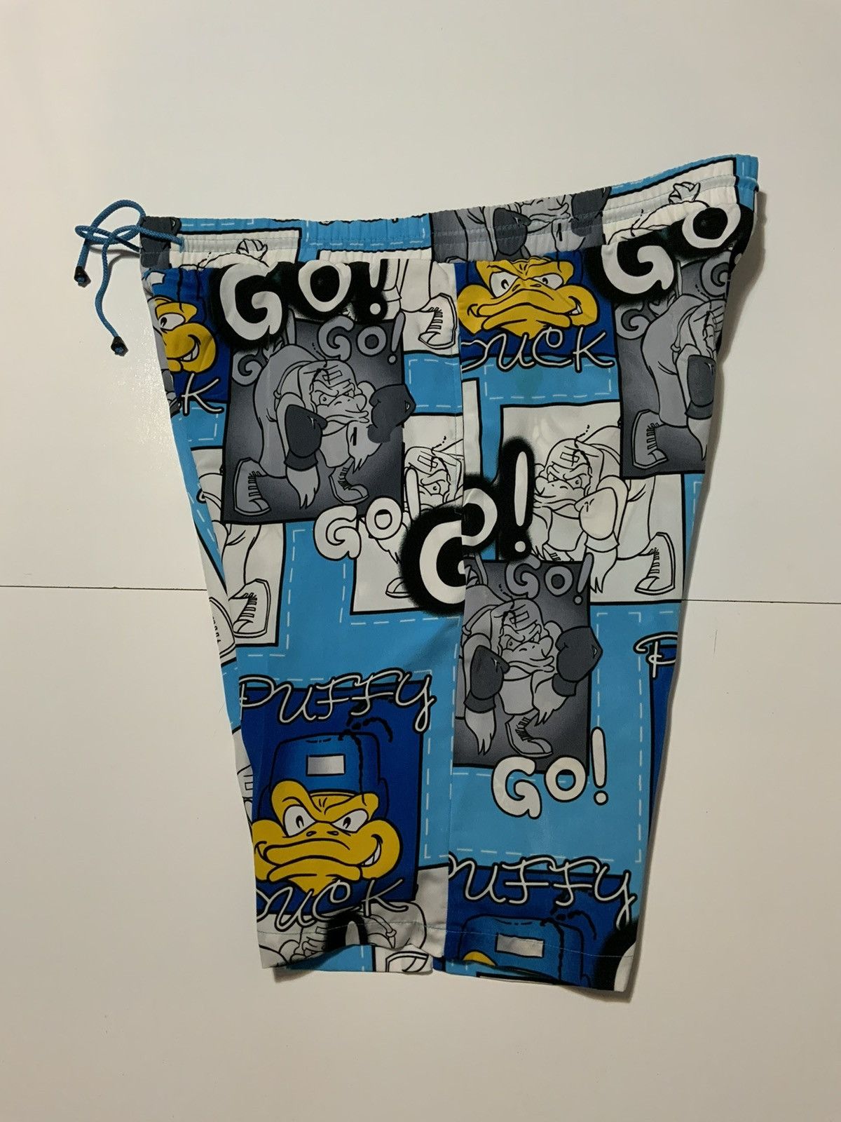 Vintage Vintage 90s 2000s Y2K Duck Story Iber Shirt Shorts 2PC Set Size US L / EU 52-54 / 3 - 9 Thumbnail