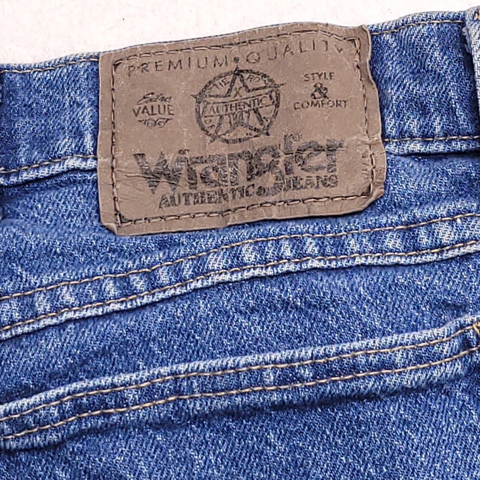 Wrangler Wrangler Casual Button Zip Denim Jeans Mens Size 44x30 Blue Size US 44 / EU 60 - 11 Thumbnail