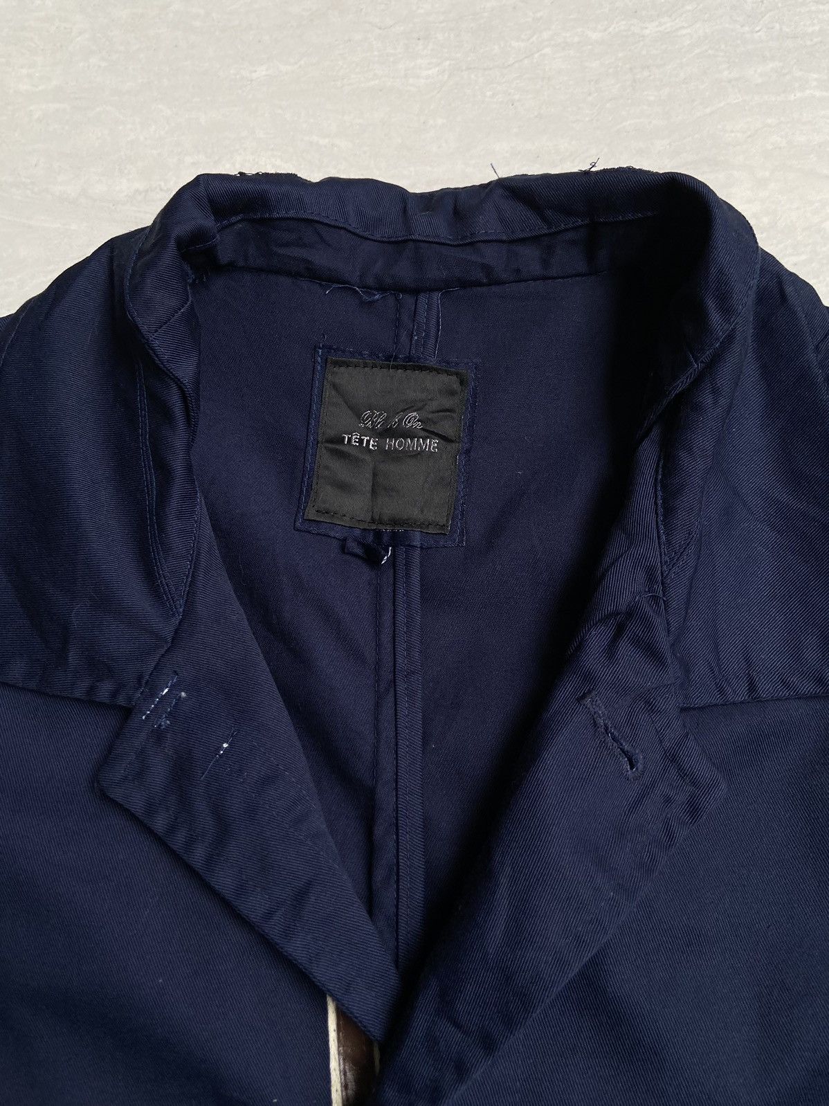 TETE HOMME Navy Jacket