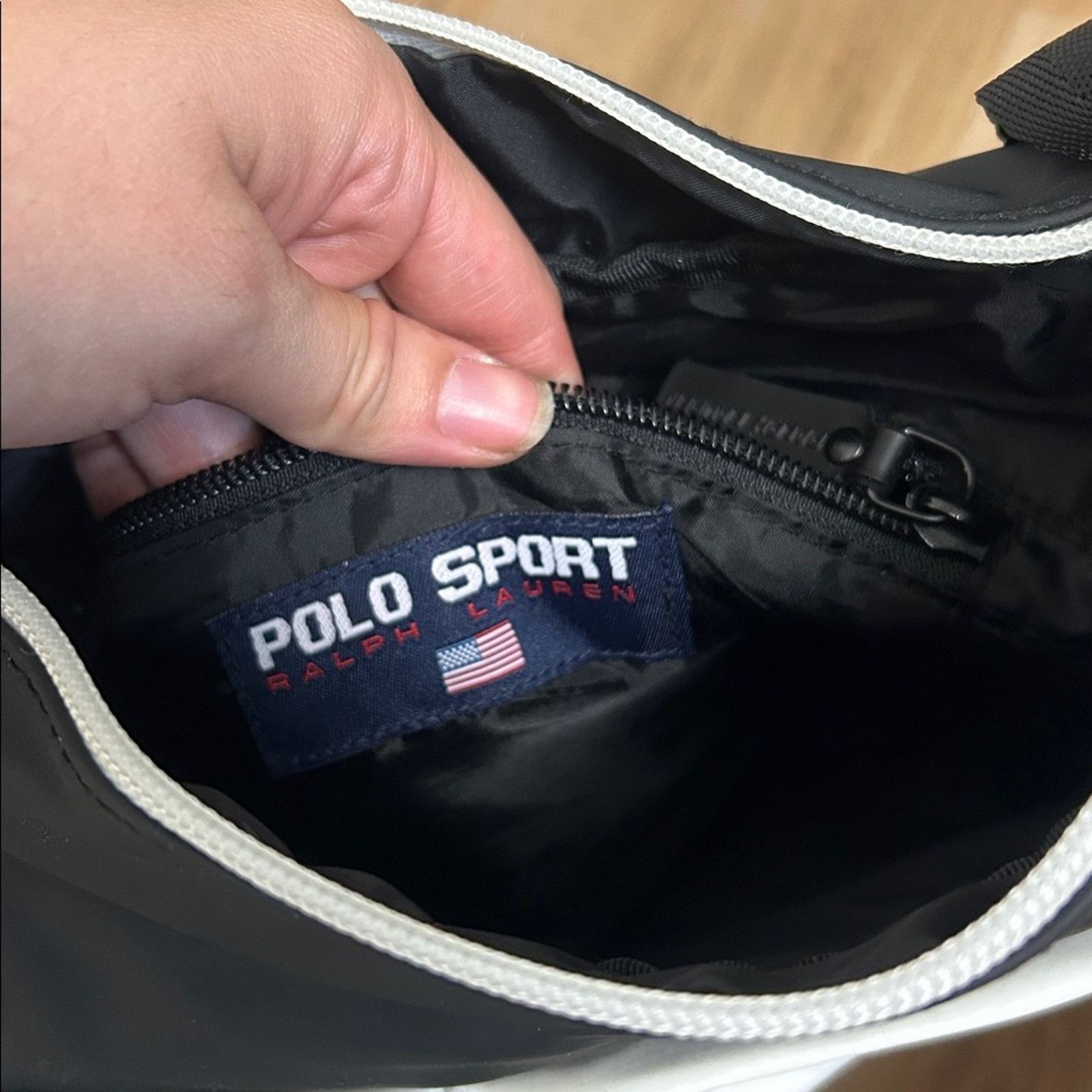 Polo Ralph Lauren Polo Sport vintage 90s Messenger Tote Bag Size ONE SIZE - 3 Thumbnail