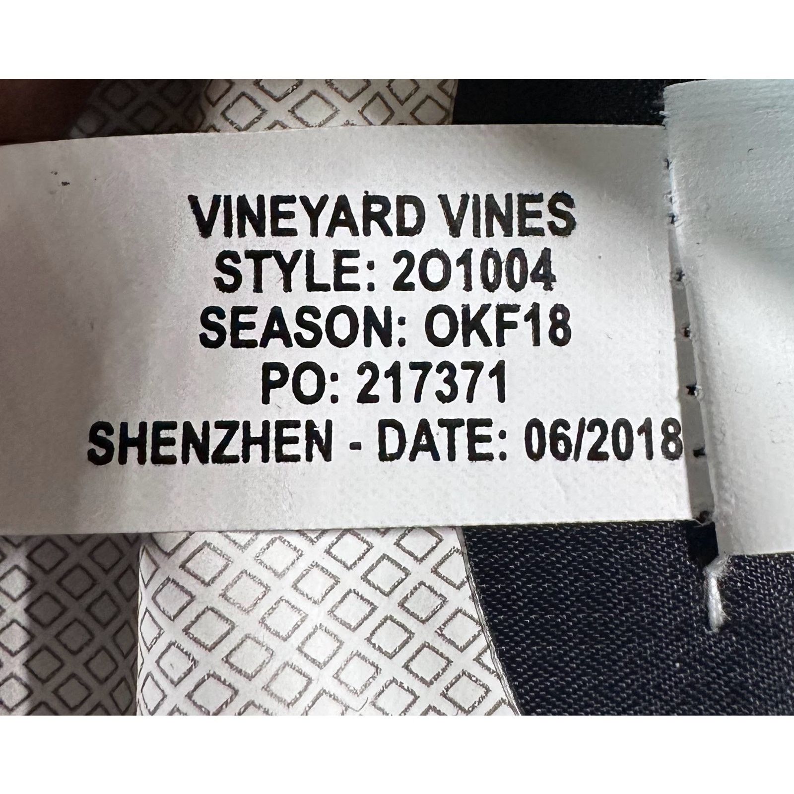 Vineyard Vines Vineyard Vines Women's Med Blue Navy nylon Raincoat jacket Size M / US 6-8 / IT 42-44 - 12 Thumbnail