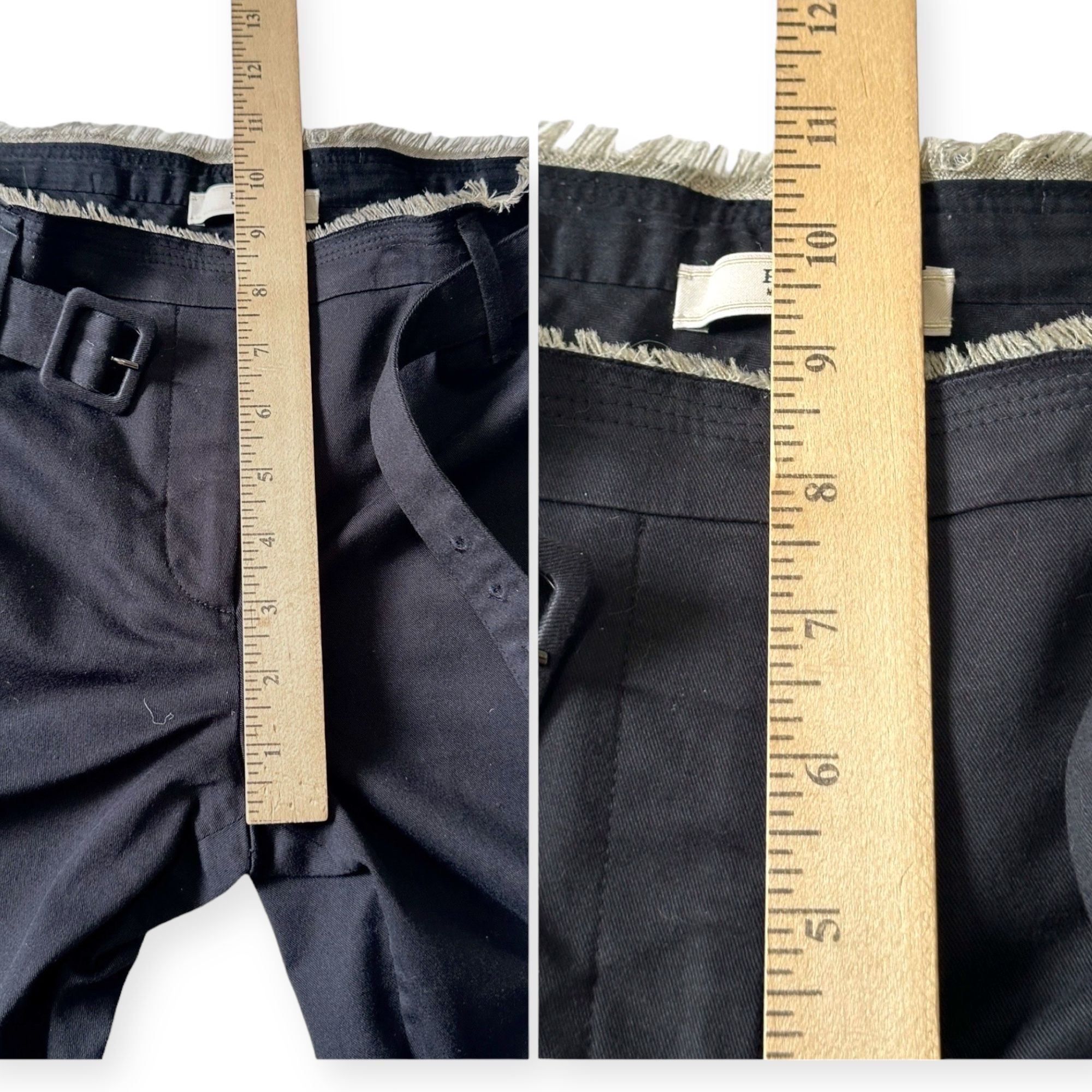 Prada Prada Blue Cropped Cotton Pants, Size Italian 46 Size 32" / US 10 / IT 46 - 15 Thumbnail
