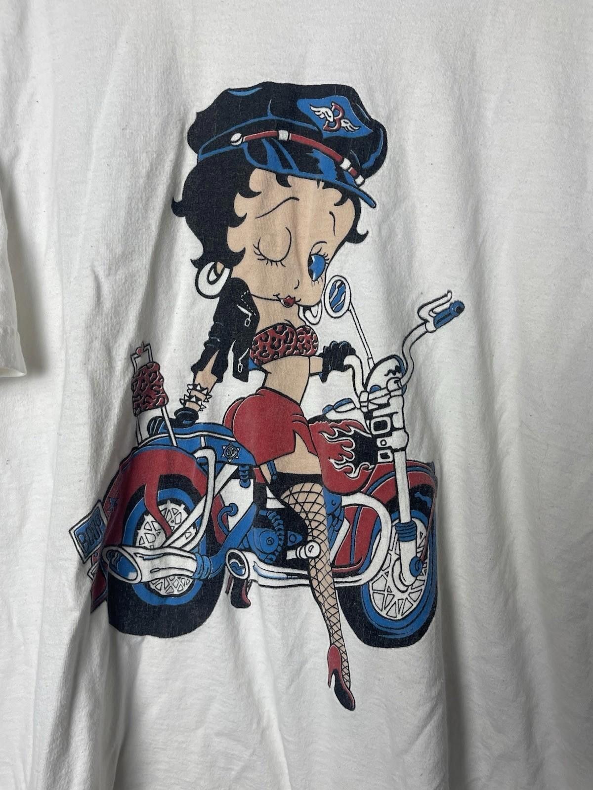 Vintage Vintage Betty Boop 90 Hog Heaven Bubble Graphic Size XL? Size US XL / EU 56 / 4 - 3 Thumbnail