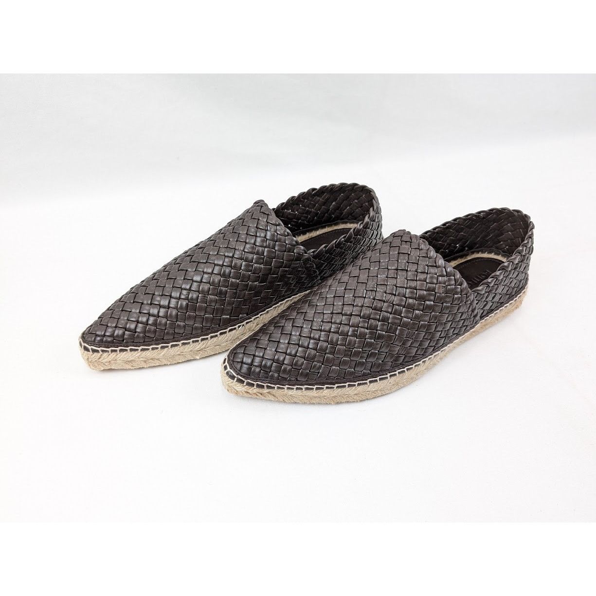 Bottega Veneta o1rshd1 Espadrilles Leather Tubular Nappa in Fondant Size US 8 / EU 41 - 16 Thumbnail