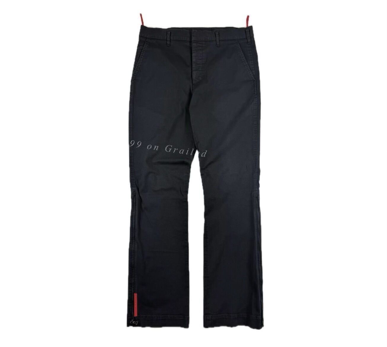 Prada Vintage Prada Sport Side Zip Pants Size US 30 / EU 46 - 1 Thumbnail