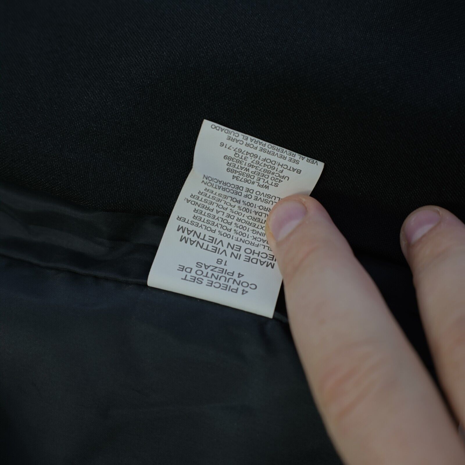 Van Heusen Boys Van Heusen Flex 3 Piece Suit W/ 2 Clip On Ties 20R Blac Size 34S - 15 Thumbnail