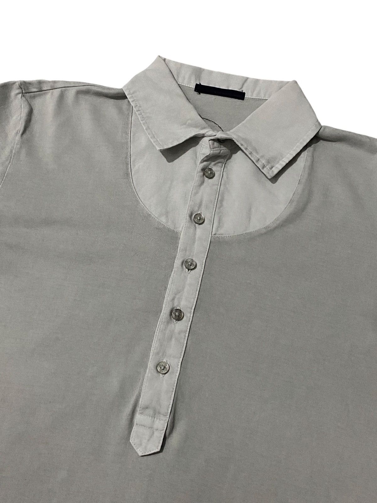Japanese Brand CUSTOM CULTURE BLACK ELEGANCE EMBEROIDERY GRUNGE POLOS Size US M / EU 48-50 / 2 - 9 Thumbnail