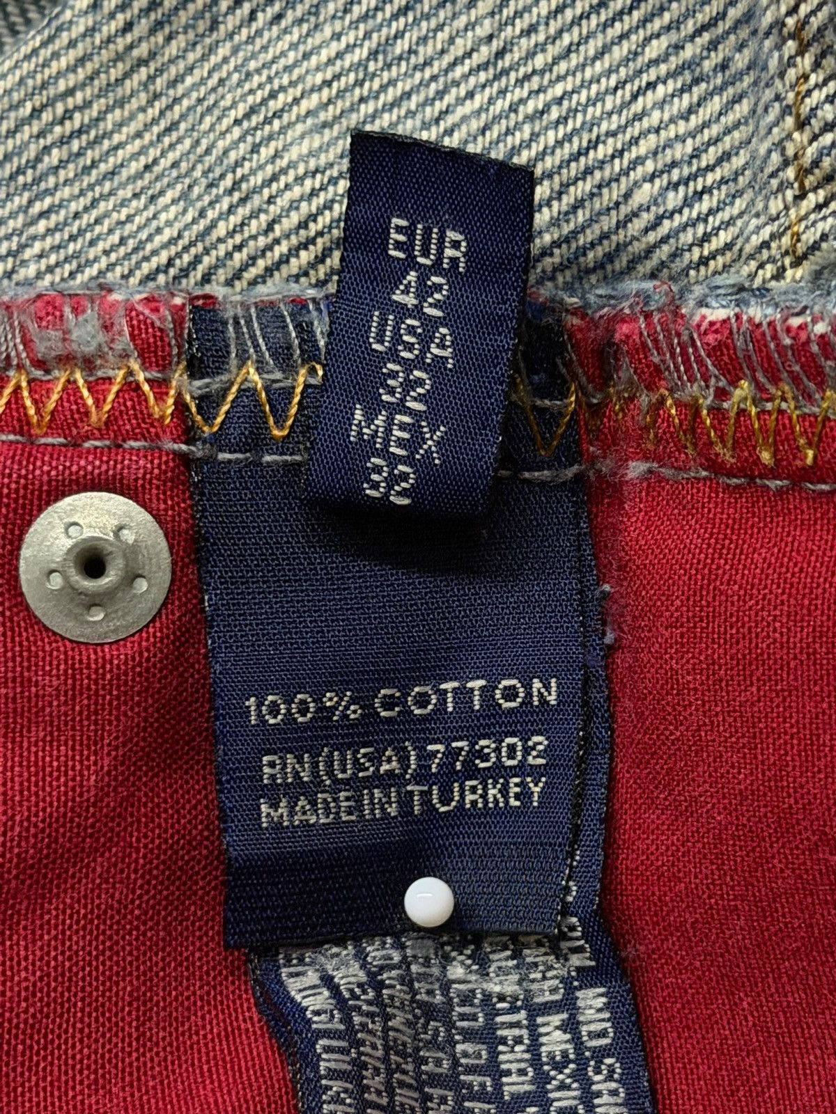 Zara Vintage Zara Man Denim Jeans | Vintage Fade | Wide Leg | W34 Size US 34 / EU 50 - 11 Thumbnail