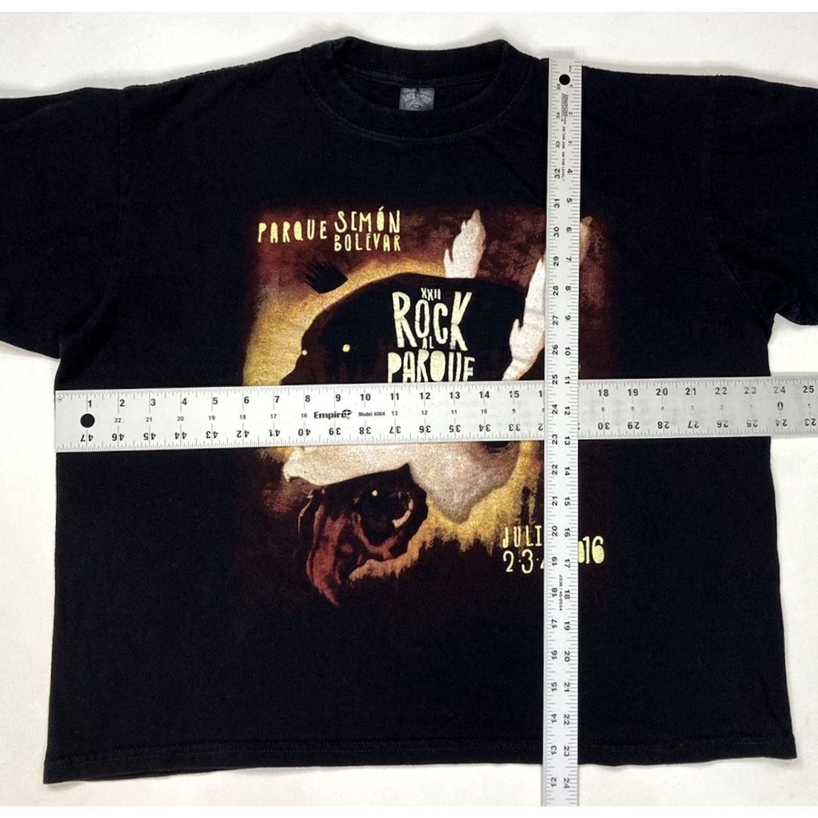 Vintage VINTAGE Rock Al Parque Festival Event 2016 Graphic T-shirt Women XL Black Music Size XL / US 12-14 / IT 48-50 - 6 Thumbnail
