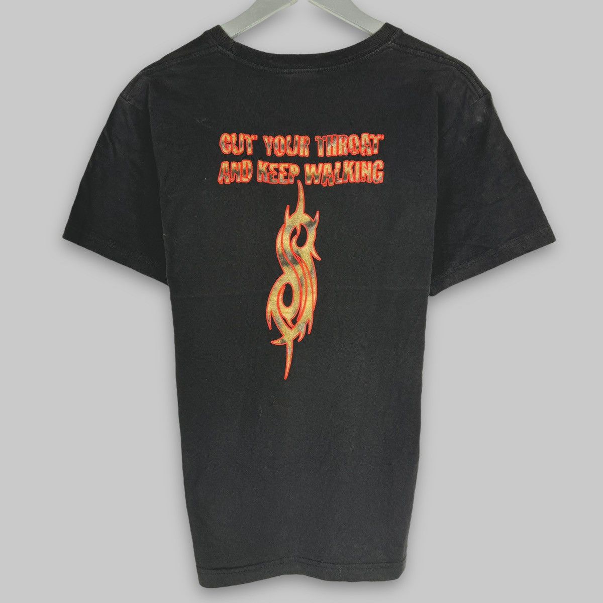 Band Tees Vintage Slipknot Cut Your Throat And Keep Walking T Shirt Size US L / EU 52-54 / 3 - 1 Thumbnail