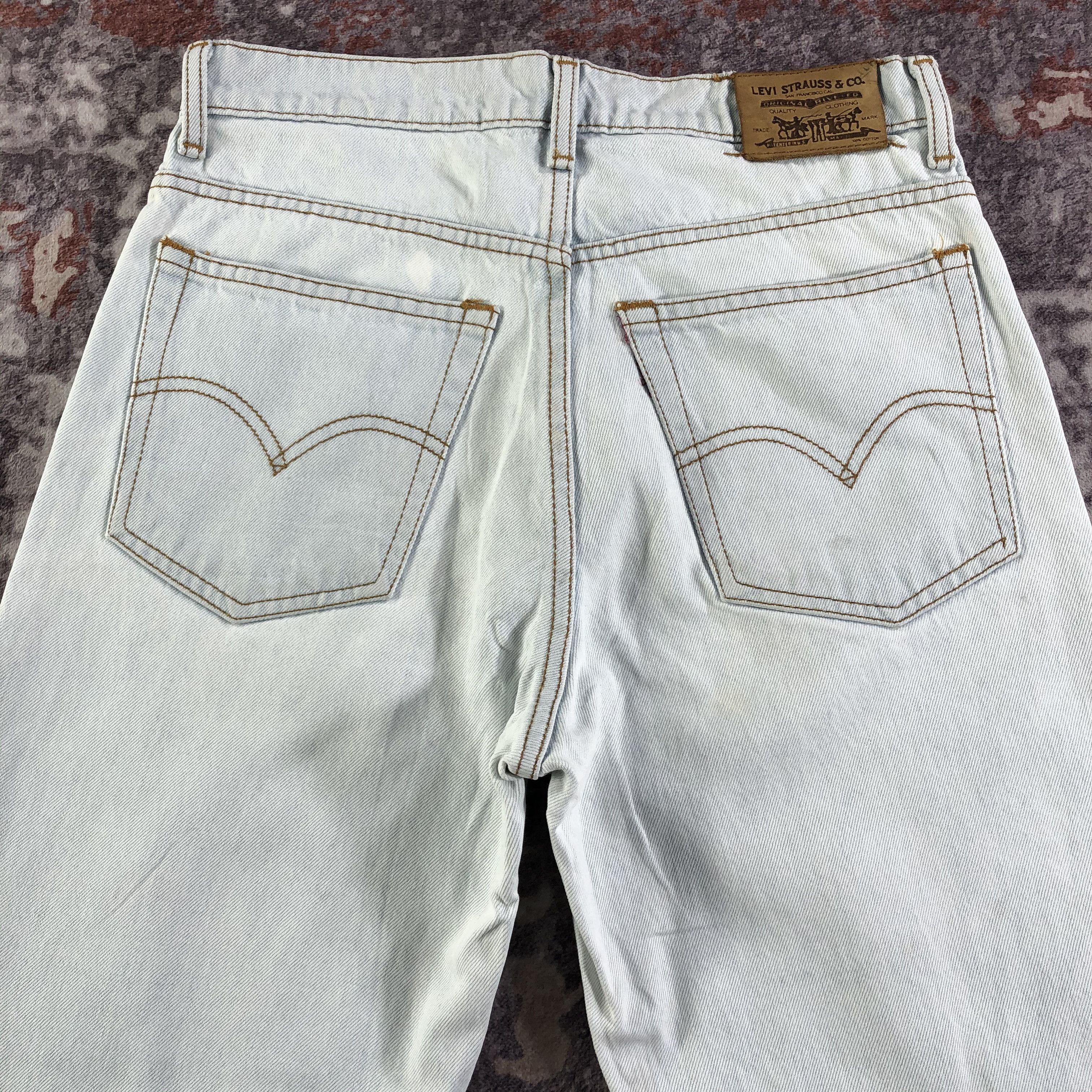Levi's × Vintage Vintage 90s Light Wash Levis 525 Jeans-JM3327 Size US 29 - 4 Thumbnail