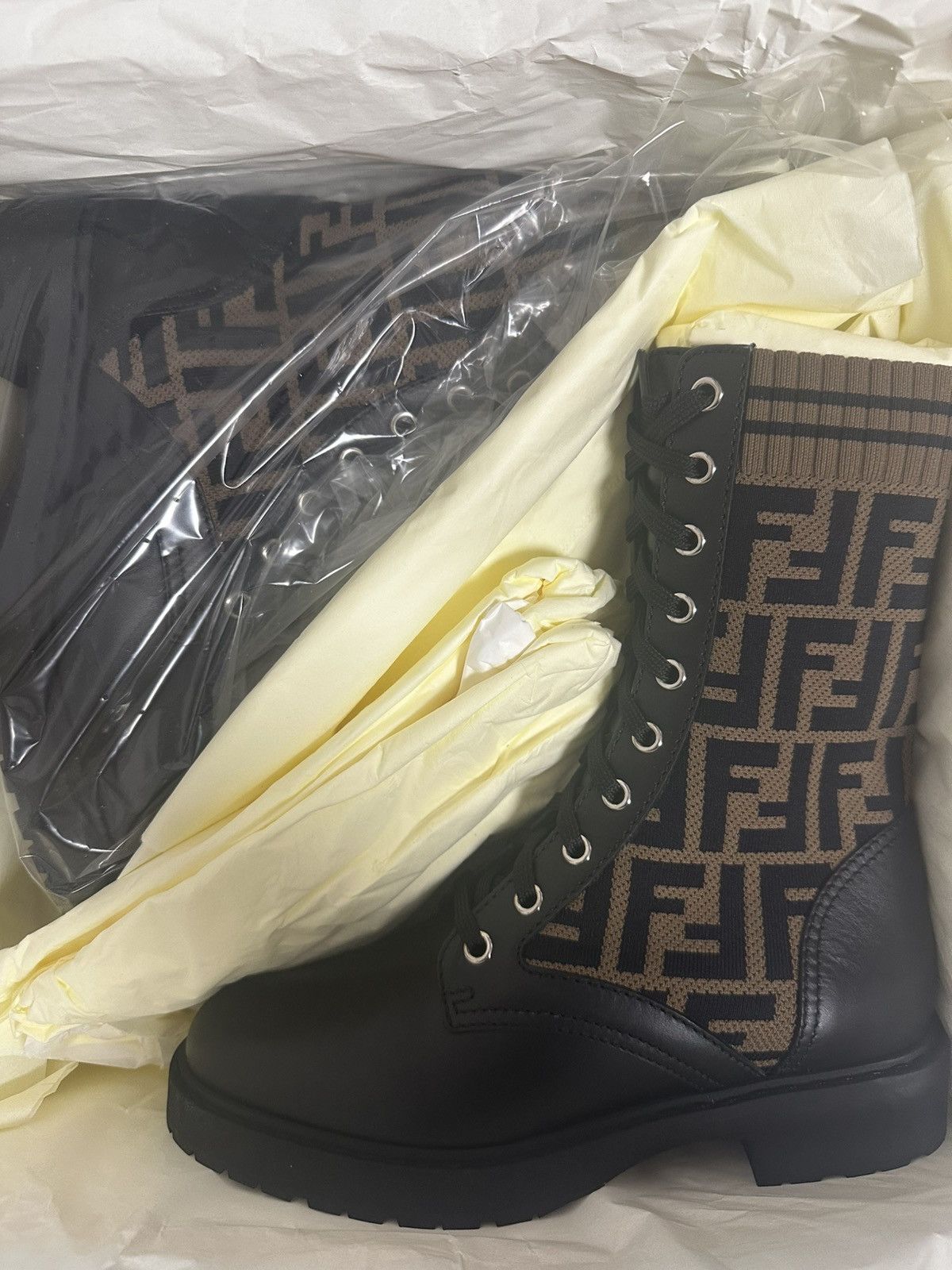 Fendi Fendi Rockoko Boots Size US 6 / IT 36 - 11 Thumbnail