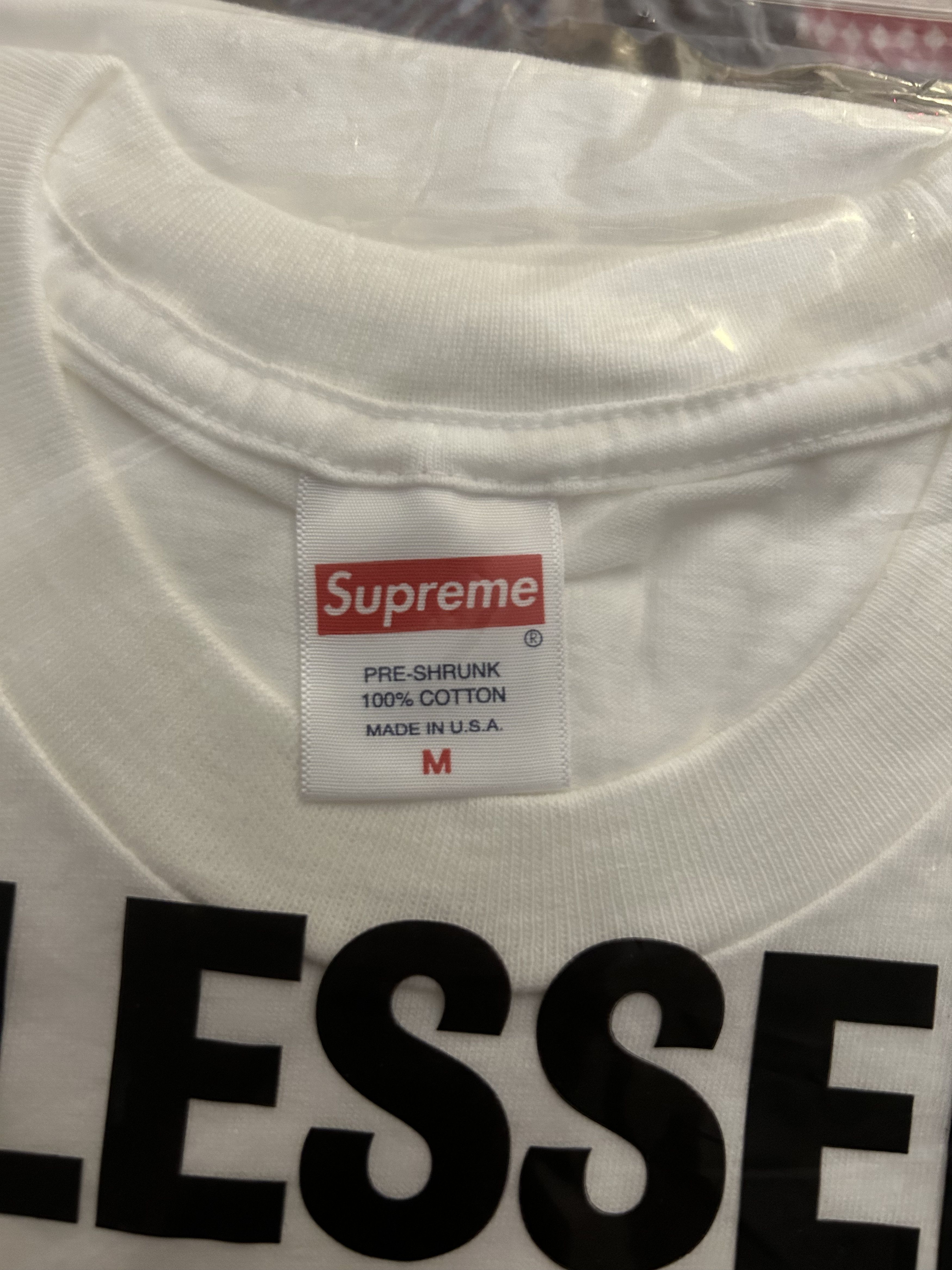 Supreme FW18 Supreme "Blessed" Tee Size US M / EU 48-50 / 2 - 2 Thumbnail
