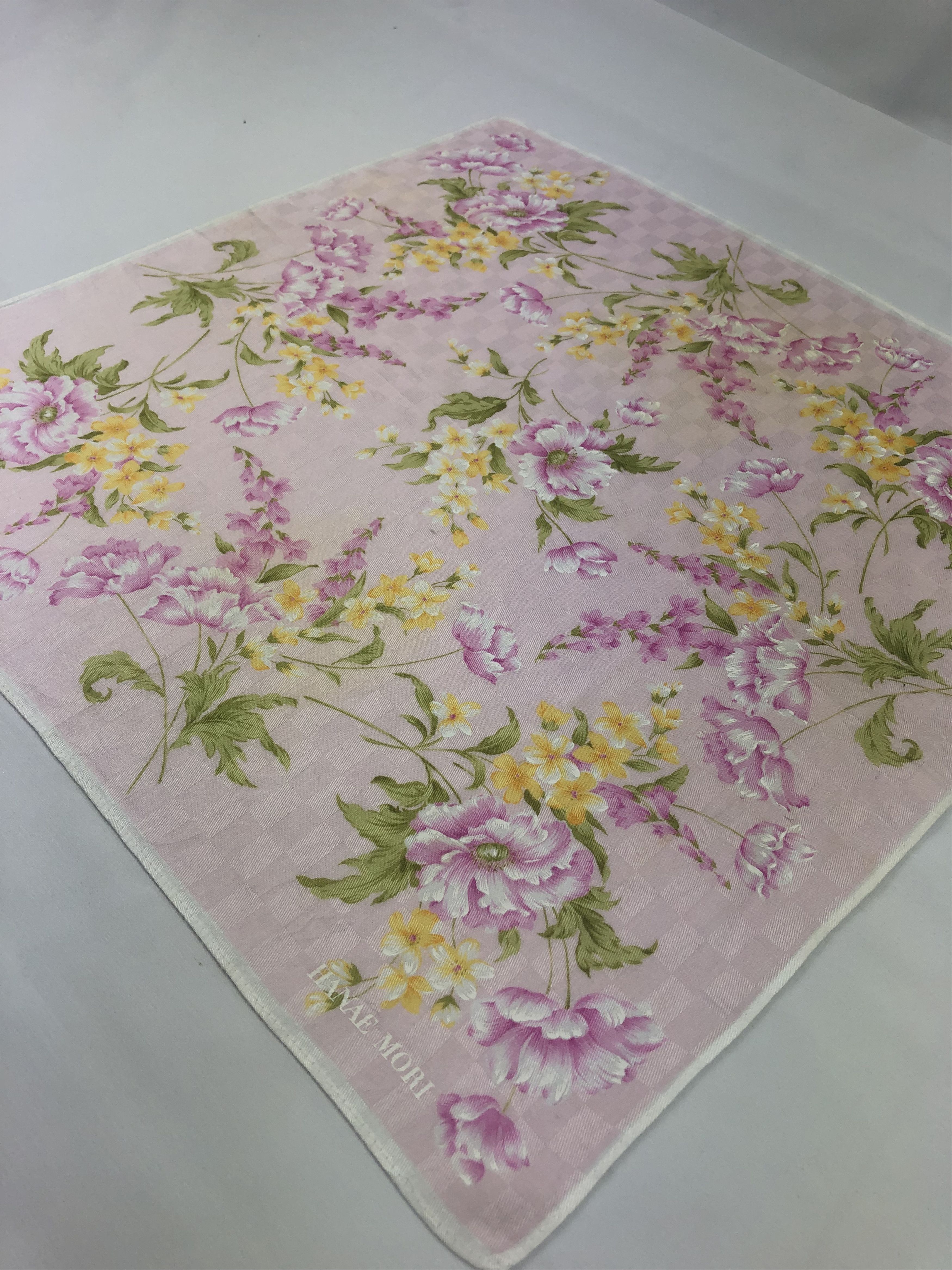 Hanae Mori × Japanese Brand × Vintage Hanae Mori Handkerchief / Bandana / Neckerchief Size ONE SIZE - 4 Thumbnail