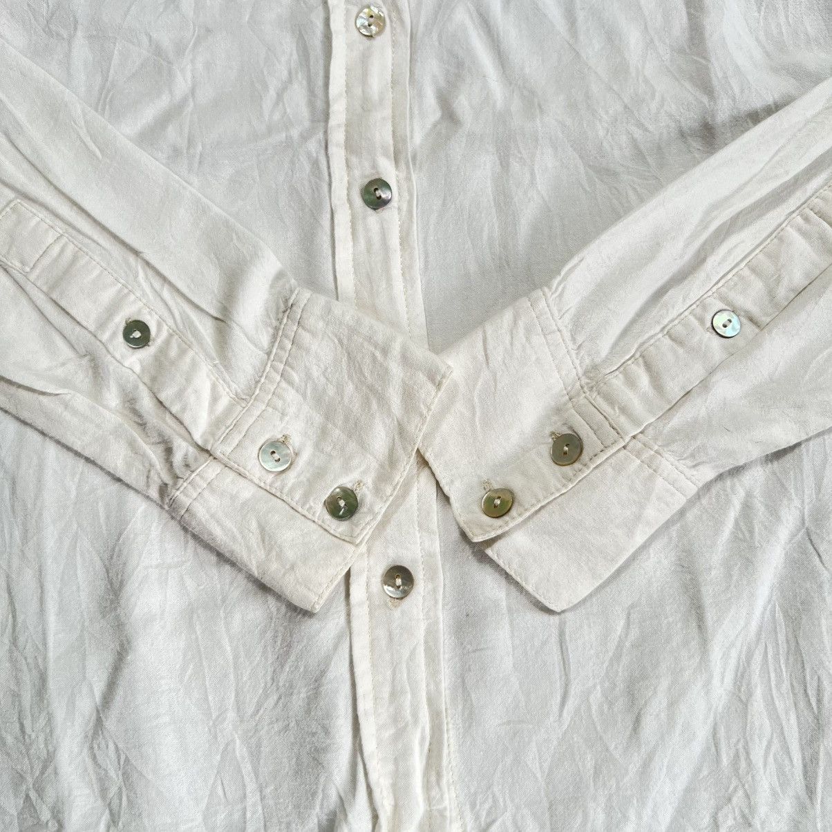 GOA Goa White Longsleeve Button up Shirt Size US M / EU 48-50 / 2 - 4 Thumbnail