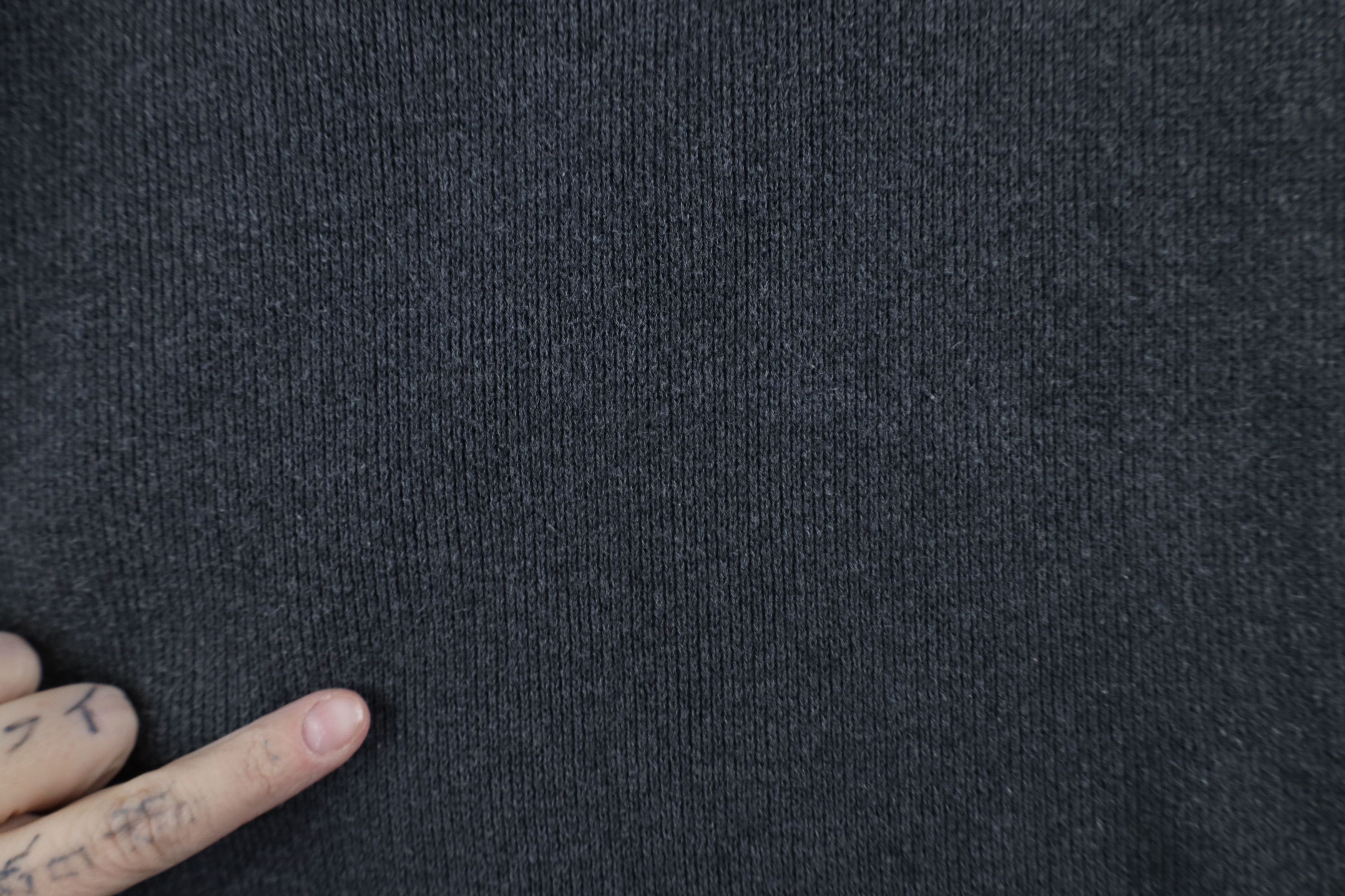 Vintage Vintage 90s Streetwear Distressed Cotton Knit Sweater Gray Size US L / EU 52-54 / 3 - 4 Thumbnail
