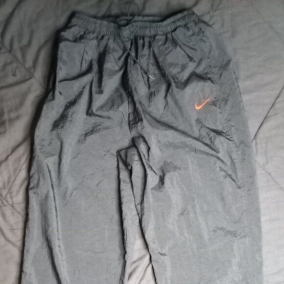 Nike × Vintage Vintage 90s Nike Wind Pants Joggers Trainers Track Size US 30 / EU 46 - 2 Thumbnail