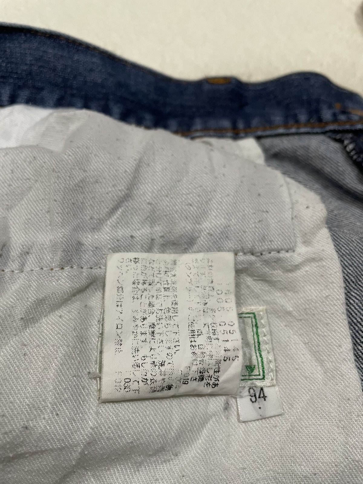 Japanese Brand Vintage Crocodile Mudwash Distressed Denim Jeans Size US 36 / EU 52 - 9 Thumbnail