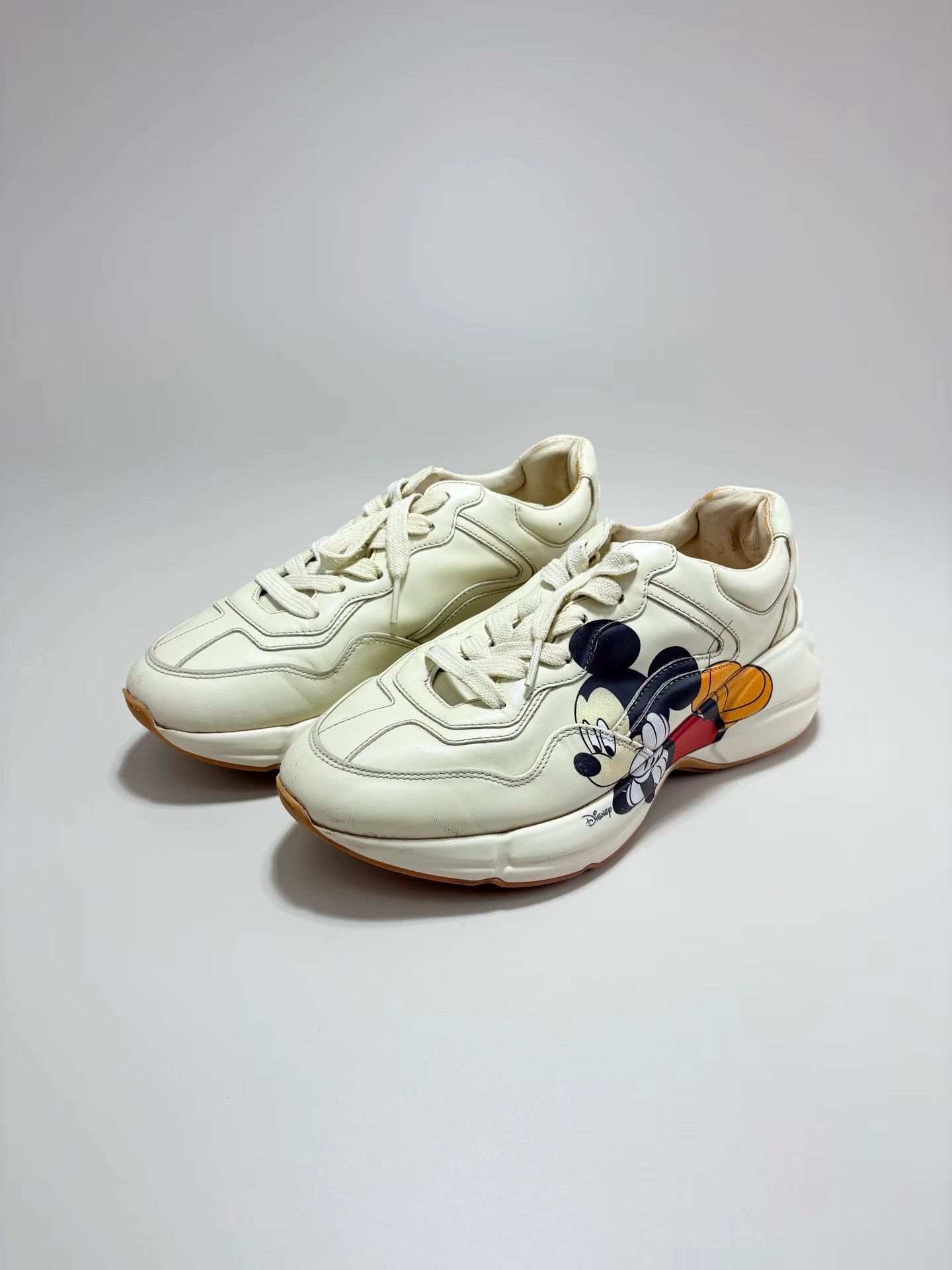 Gucci GUCCI Mickey Mouse Dad Sneakers K1 Size US 7.5 / IT 37.5 - 1 Thumbnail