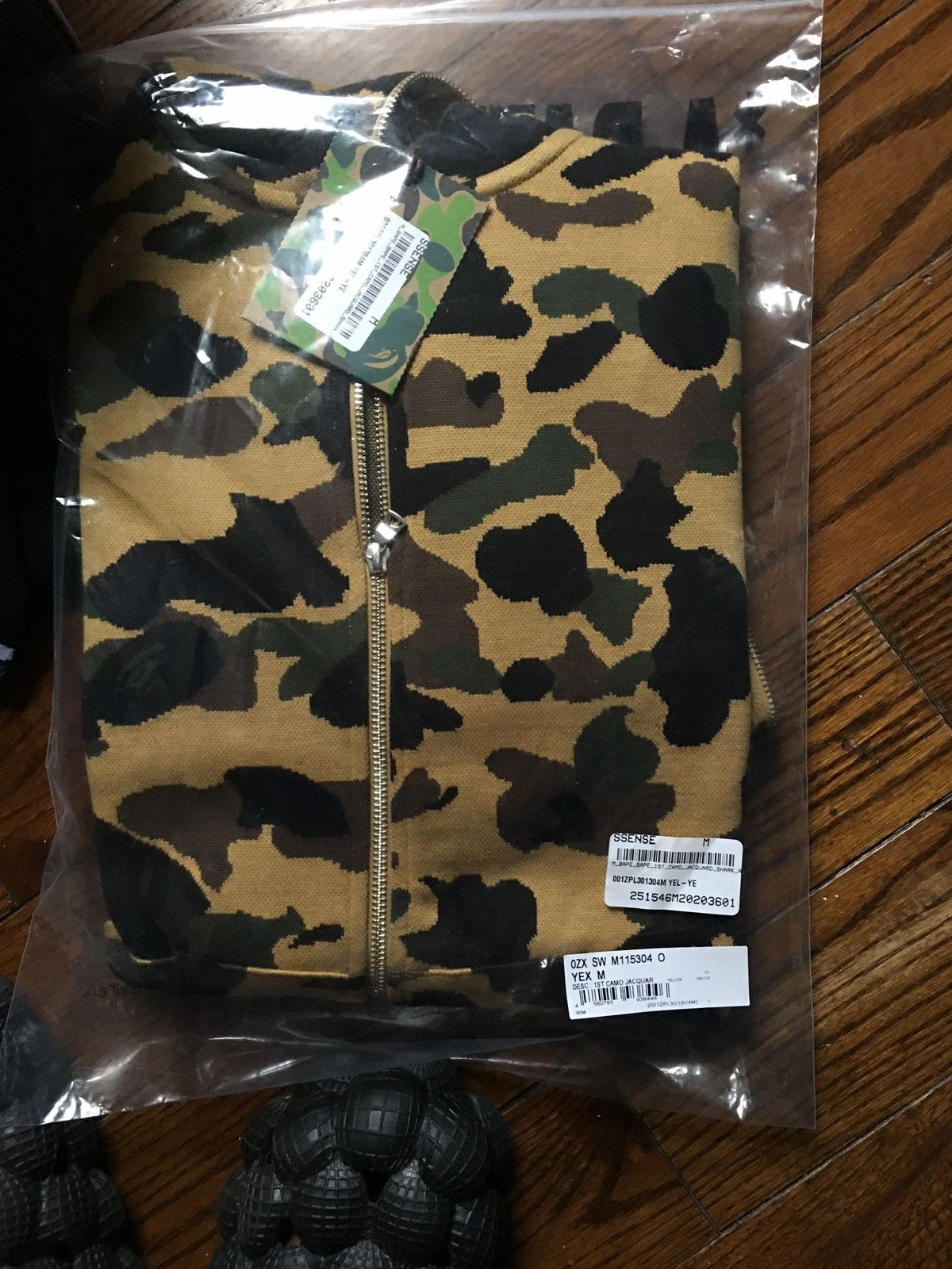 Bape 1st yellow camo
