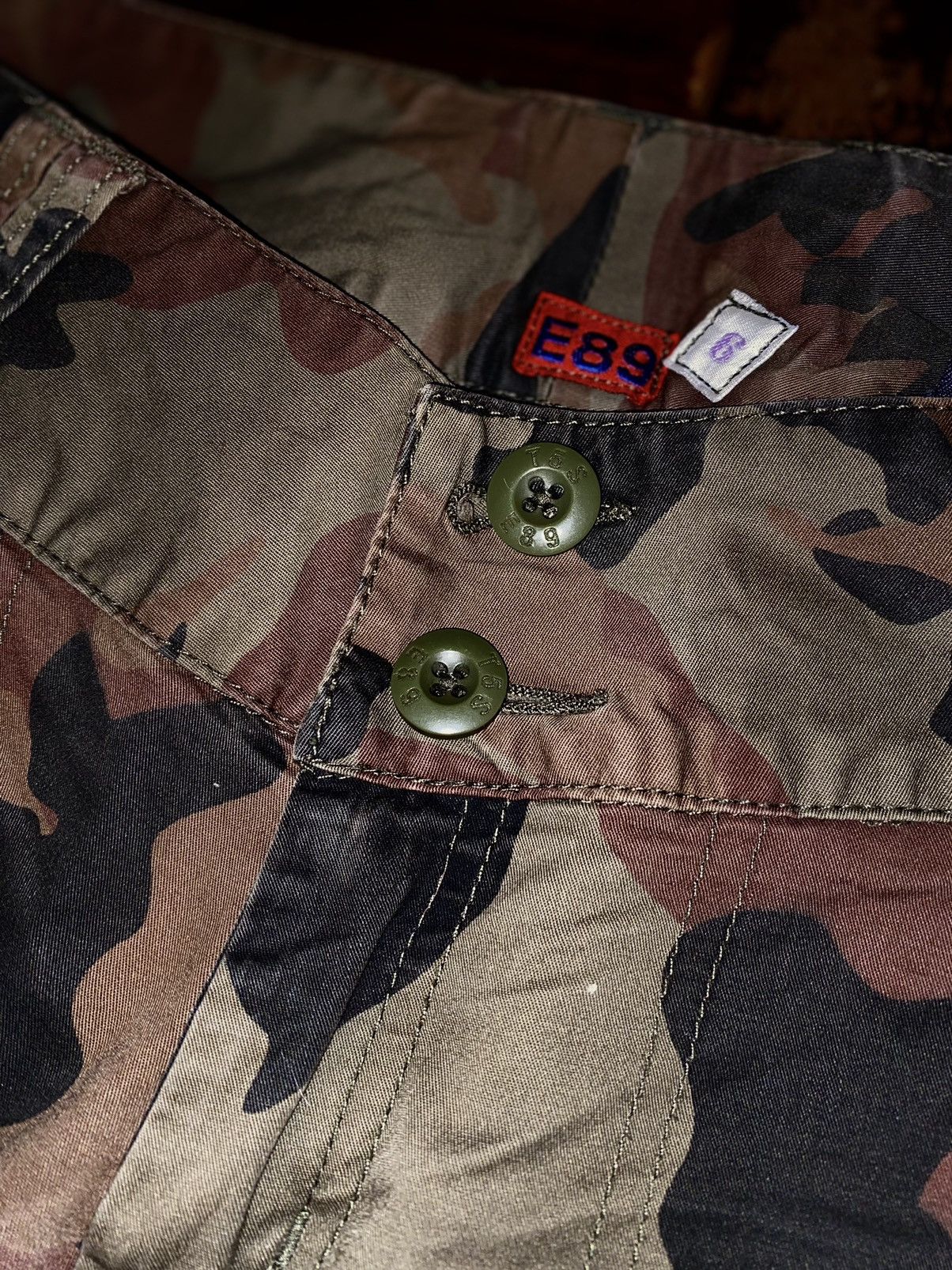 Japanese Brand × Vintage vintage y2k camo ski pants streetwear multi pocket 90s Size 28" / US 6 / IT 42 - 12 Thumbnail