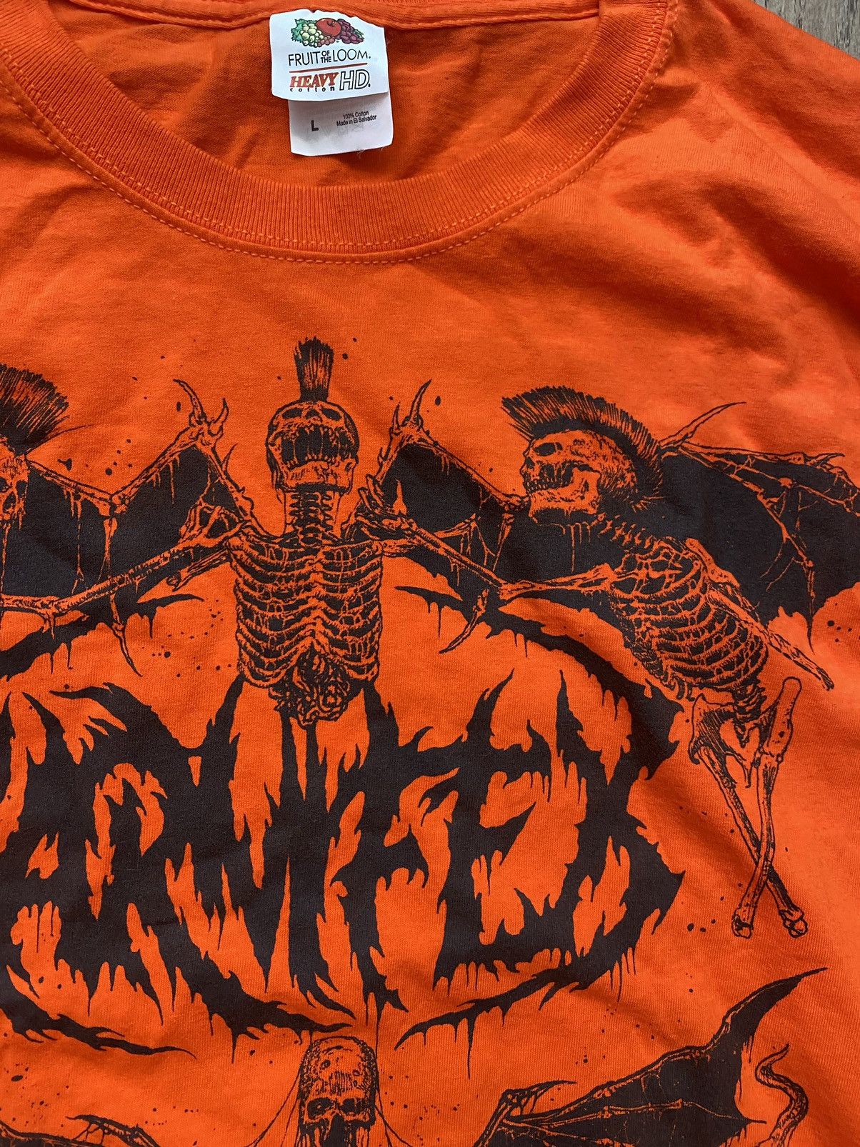 Band Tees × Vintage Carnifex Six feed closer to hell vintage long sleeve Size US L / EU 52-54 / 3 - 4 Thumbnail