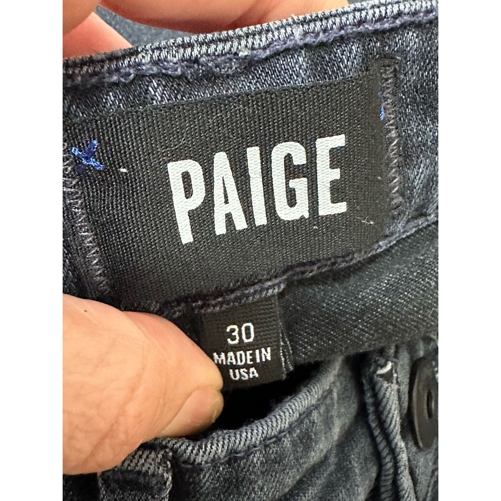 Paige Paige Lennox men blue jeans size 30 Size US 30 / EU 46 - 3 Thumbnail