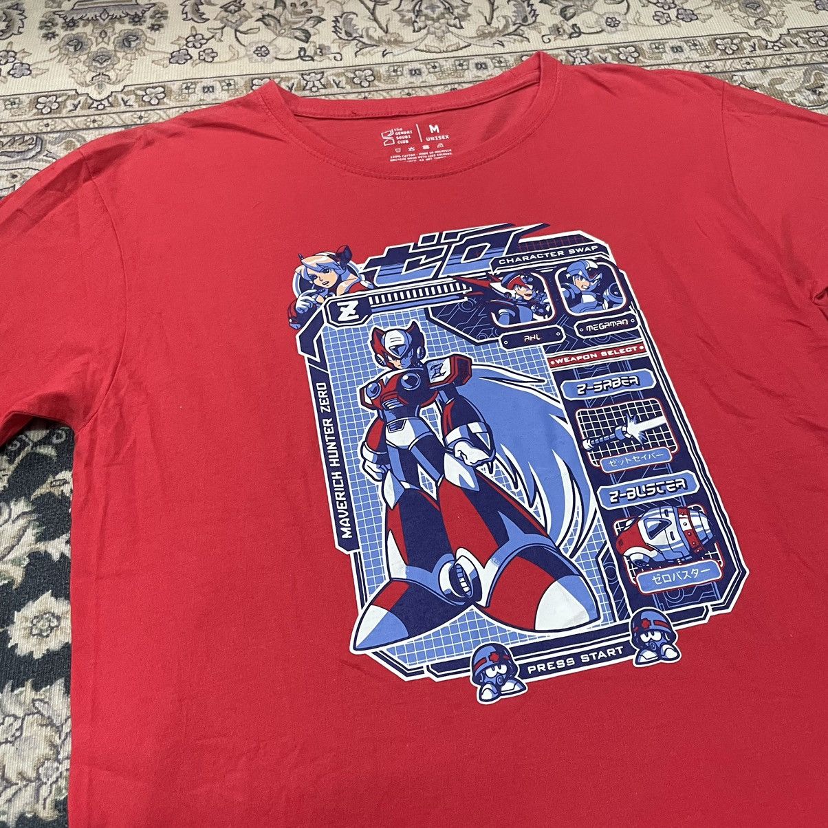 Anime × Japanese Brand Megaman Maverick Hunter Zero Japanese Anime Size US M / EU 48-50 / 2 - 2 Thumbnail