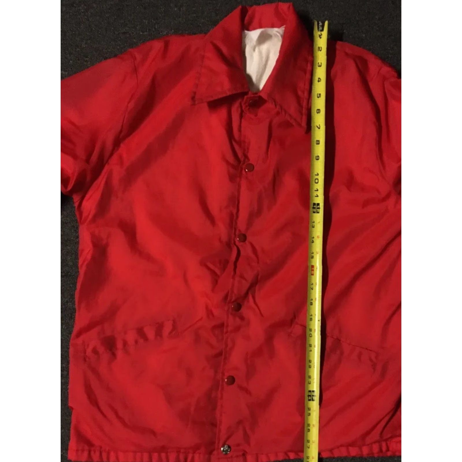 Vintage VINTAGE Duncan Wildcats Band Windbreaker Jacket M USA Red 80s 90s College School Punk Grunge Biker Sports Track & Field Varsity Men's Jacket */} Size US M / EU 48-50 / 2 - 7 Thumbnail