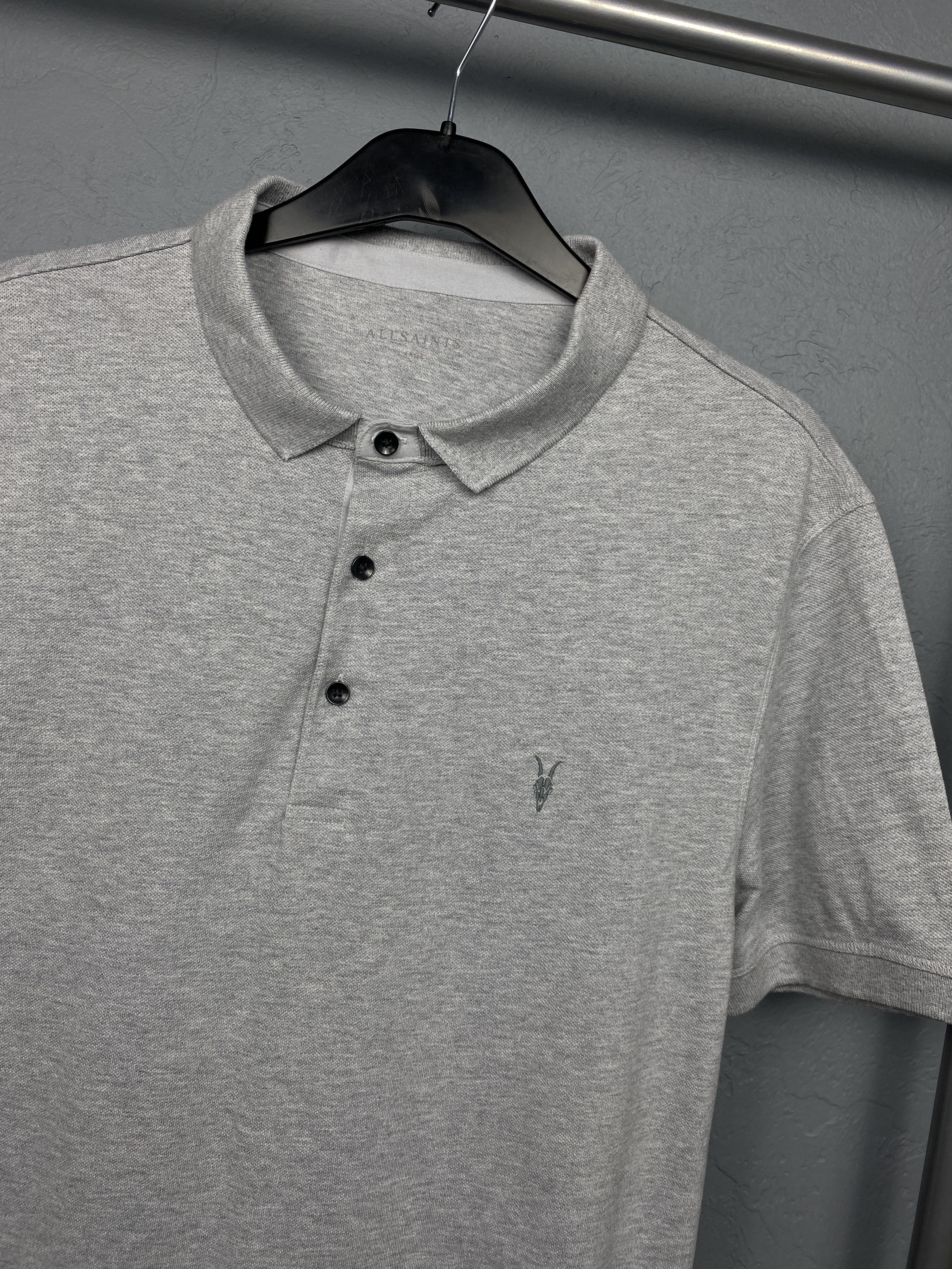 Allsaints Allsaints Form SS Mens Polo Shirt Size US L / EU 52-54 / 3 - 2 Thumbnail