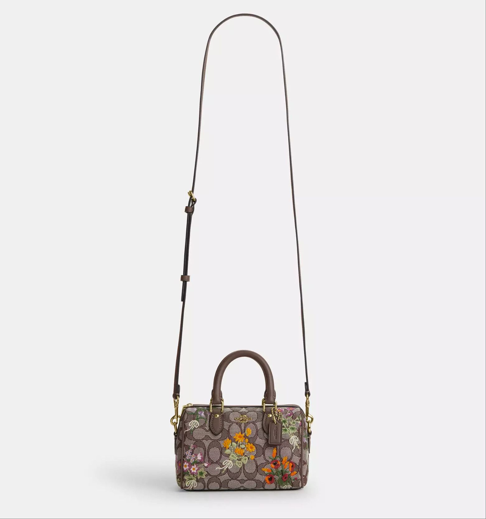 Coach Mini Rowan Crossbody Bag with Floral Embroidery CDY31 Size ONE SIZE - 16 Thumbnail