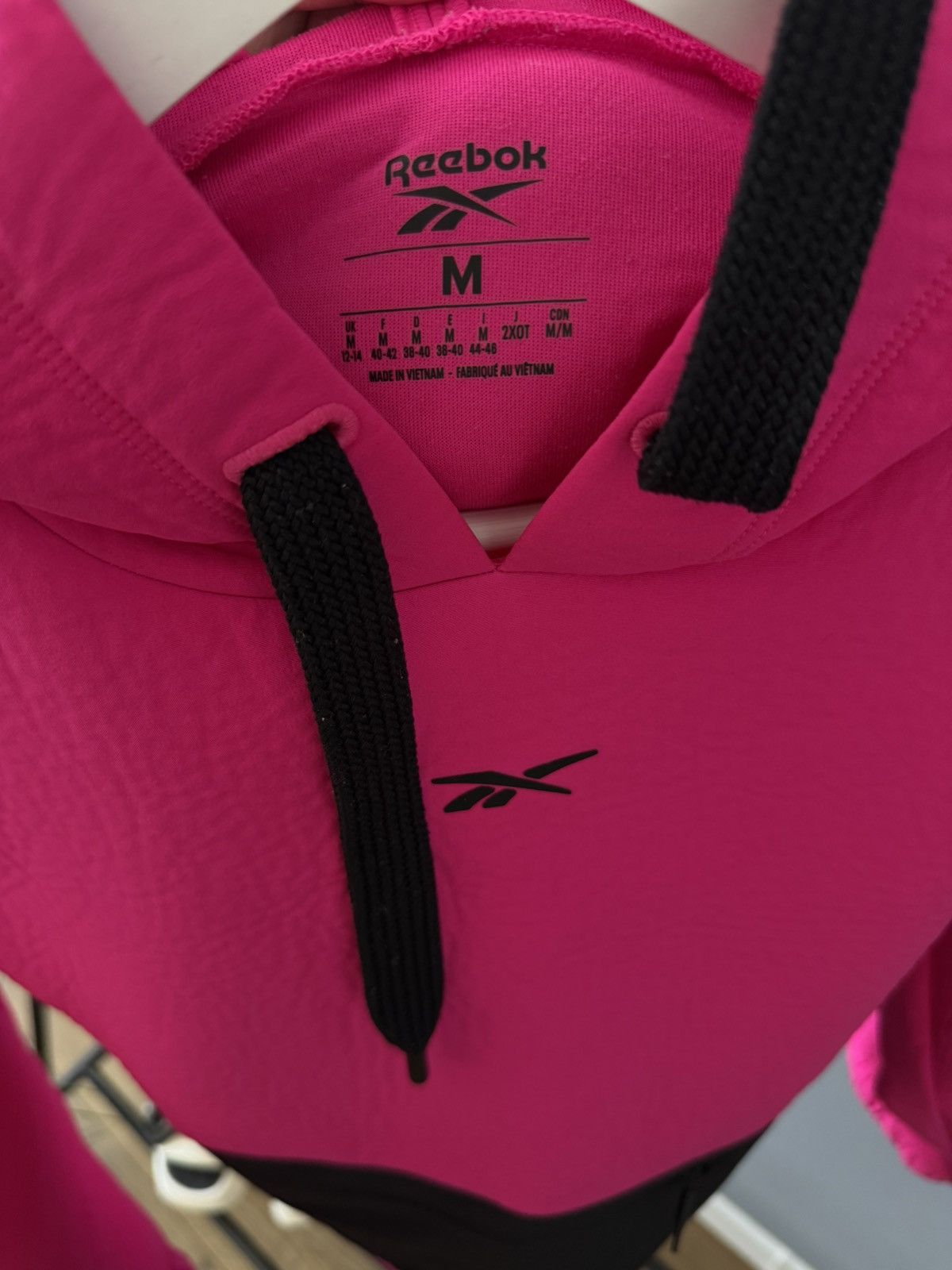 Reebok Reebok acid pink hoodie Size M / US 6-8 / IT 42-44 - 6 Thumbnail