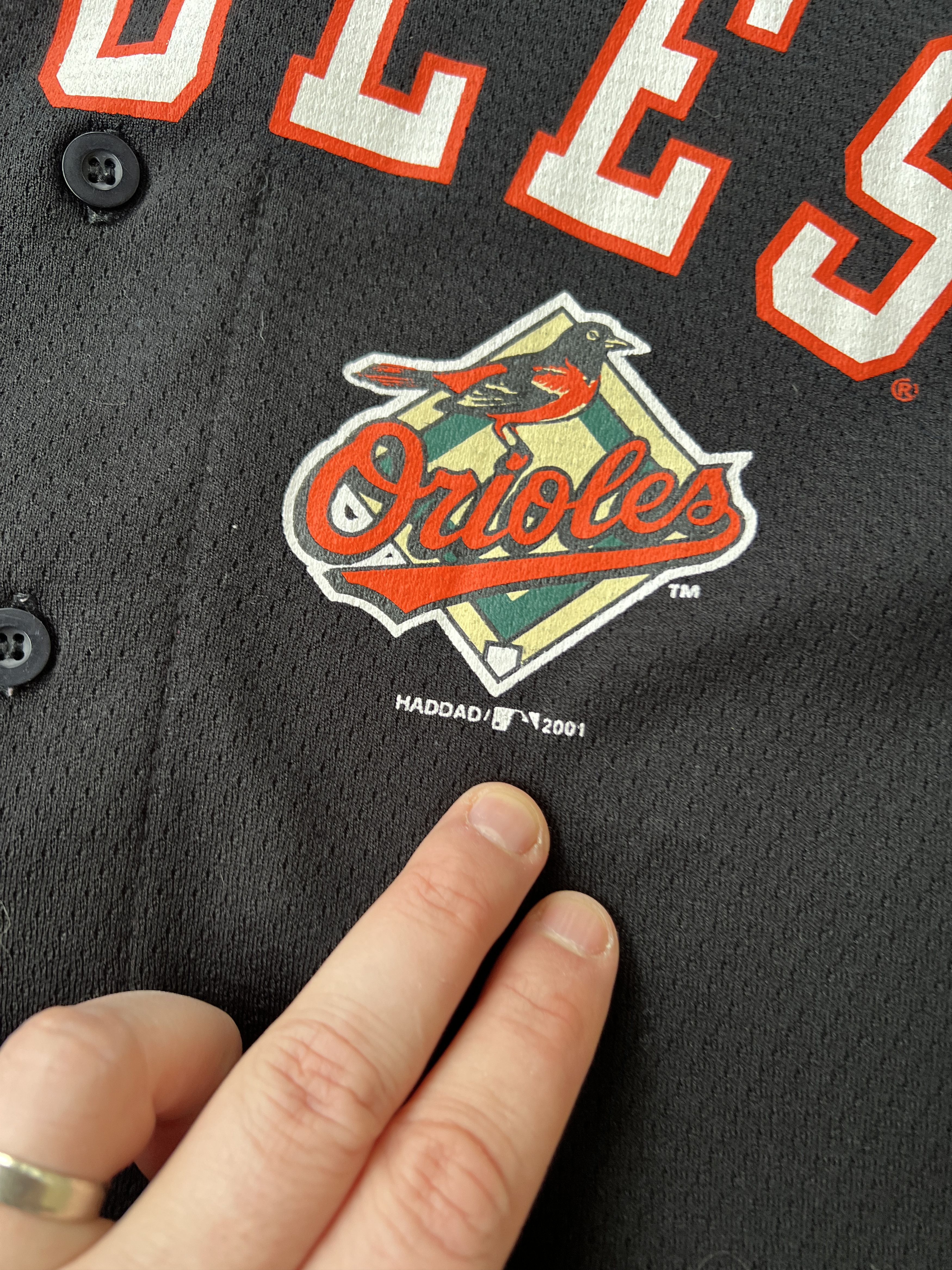 MLB 2001 Orioles MLB Junior Vintage Jersey Size US S / EU 44-46 / 1 - 2 Thumbnail