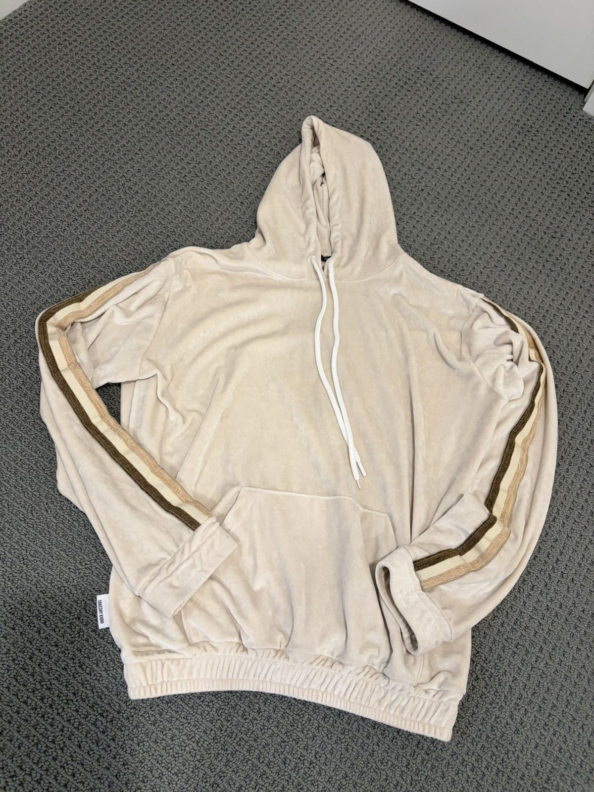 Takeshy Kurosawa New velour hoodie made in Italy oversized M Size US M / EU 48-50 / 2 - 1 Thumbnail