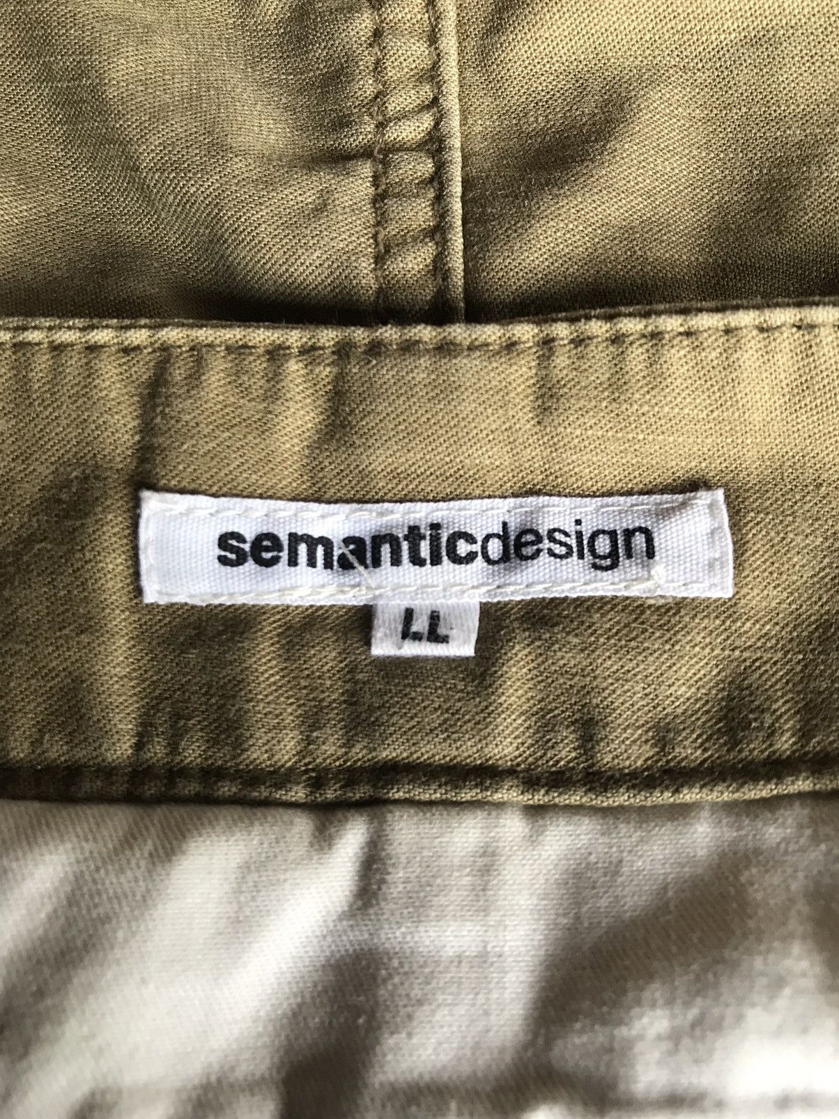 Japanese Brand Semantic Design Tactical Cargo Pants Size US 34 / EU 50 - 4 Thumbnail
