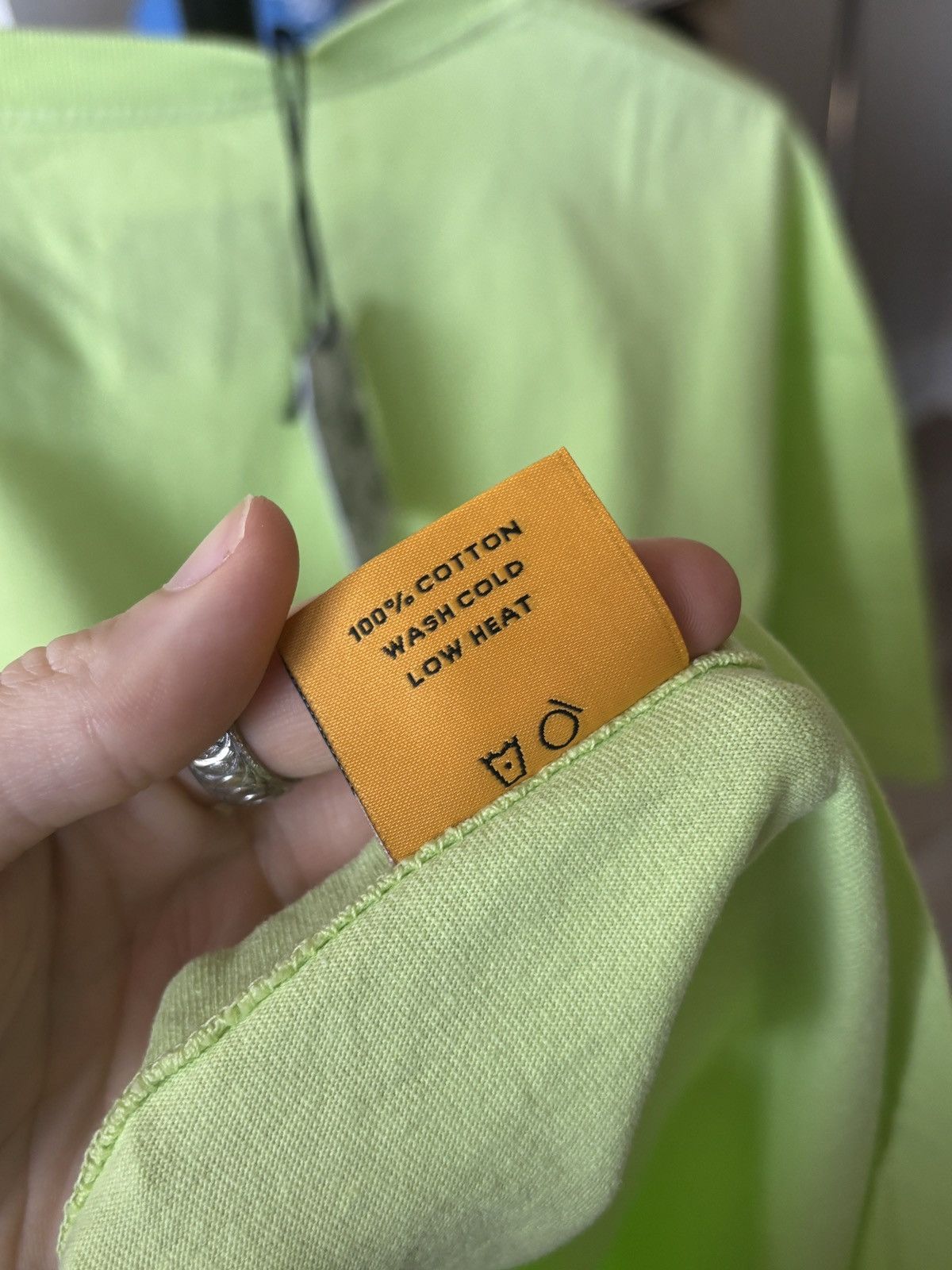 Gallery Dept. NEW | NEON GREEN | GALLERY DEPT LOGO TEE Size US XL / EU 56 / 4 - 8 Thumbnail