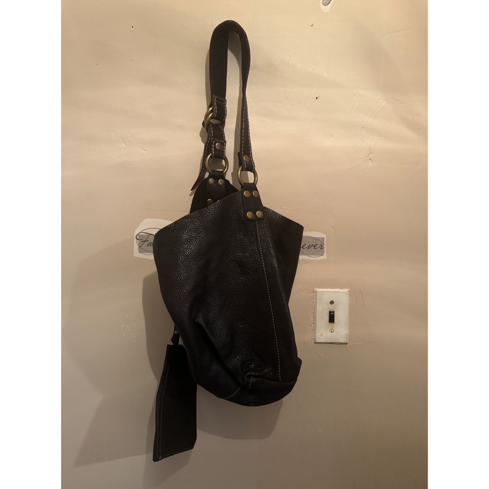 Lucky Brand Lucky Brand 100% Leather Large Hobo Bag w/Wallet Size ONE SIZE - 1 Thumbnail
