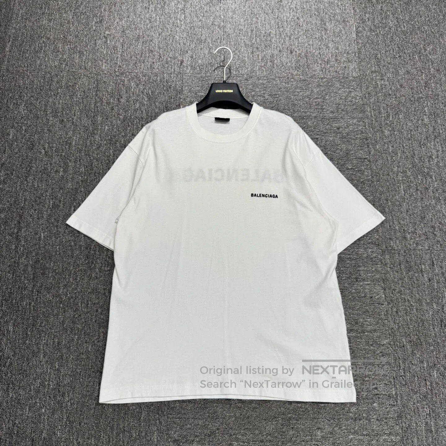 Balenciaga Balenciaga Short-sleeved garment embroidered with letters| Size US S / EU 44-46 / 1 - 2 Thumbnail