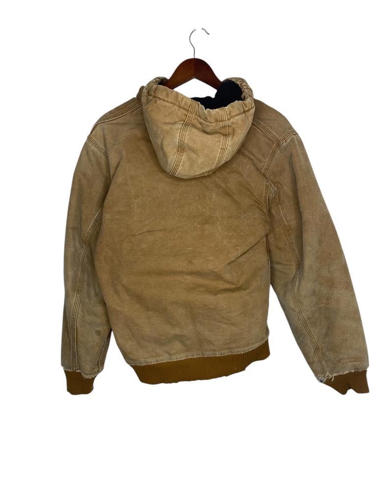 Carhartt Vintage Carhartt Brown Tan Workwear Hooded Jacket Women's XL Size XL / US 12-14 / IT 48-50 - 4 Thumbnail