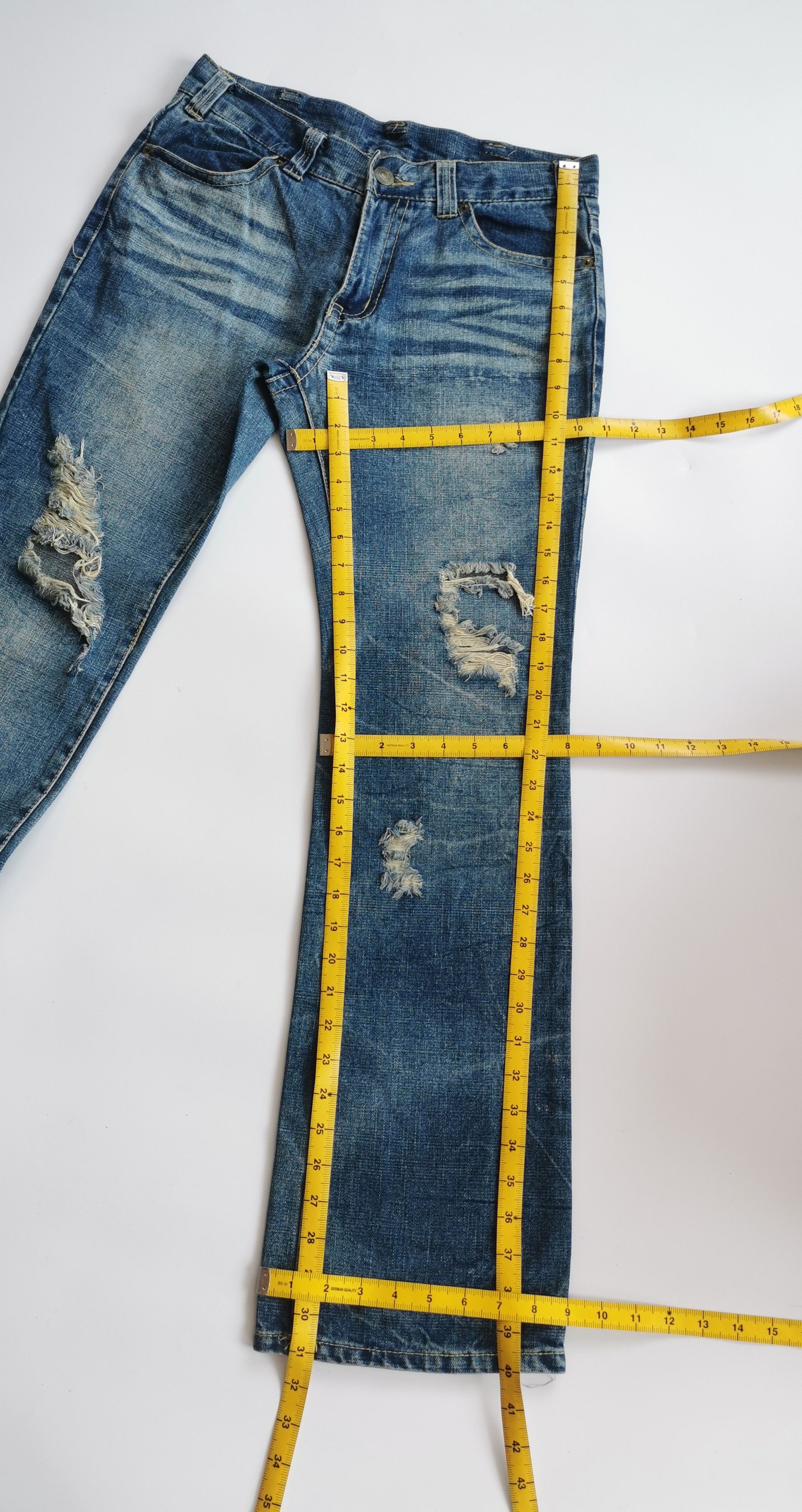 Kapital Ripped flared jeans Size US 30 / EU 46 - 9 Thumbnail