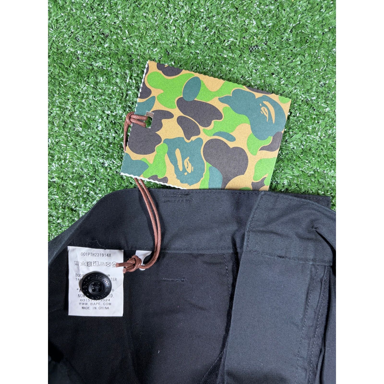 Bape Bape X Jessie Reyez 6 Pocket Black Cargo Pants Size Small Size US 30 / EU 46 - 6 Thumbnail
