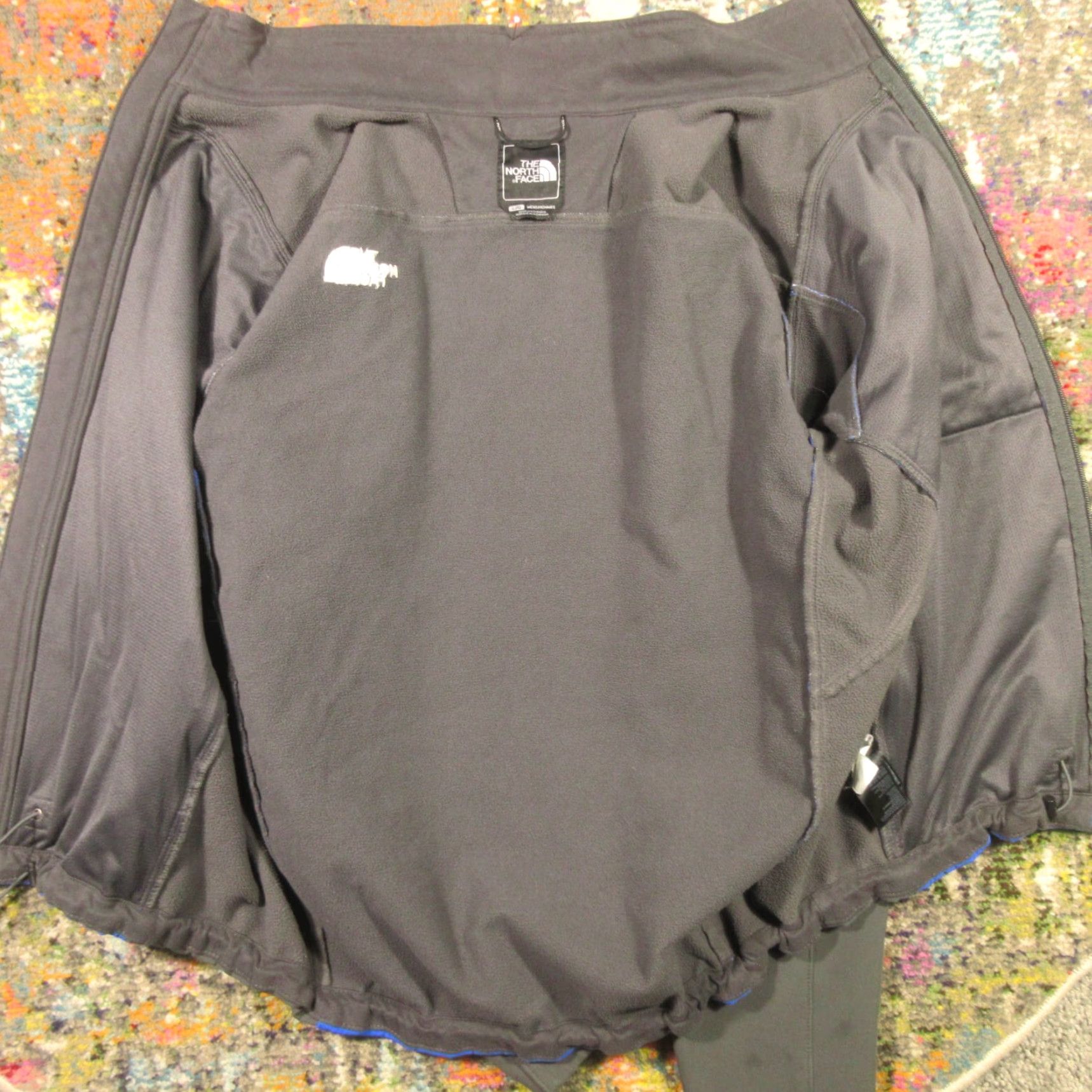 The North Face The North Face Softshell Jacket Mens L Blue Gray Fleece Lined Windbreaker Size US L / EU 52-54 / 3 - 4 Thumbnail