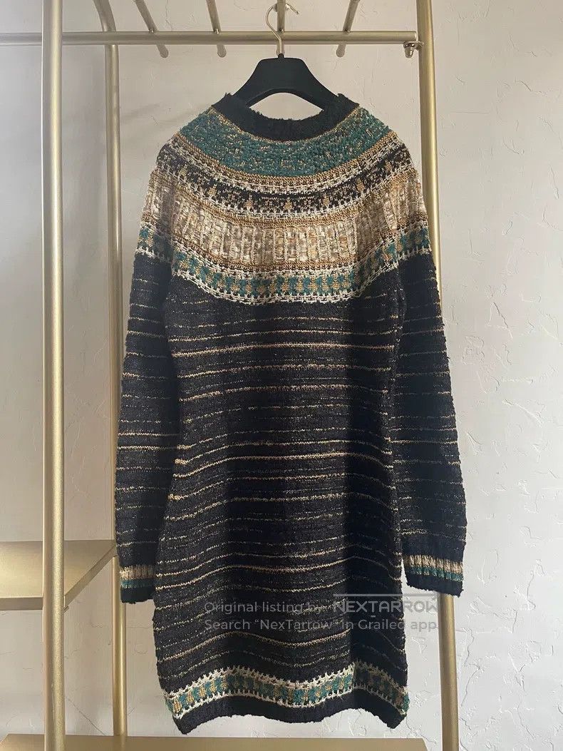 Chanel Chanel Classic dresses of the Egyptian series Size XS / US 0-2 / IT 36-38 - 2 Thumbnail