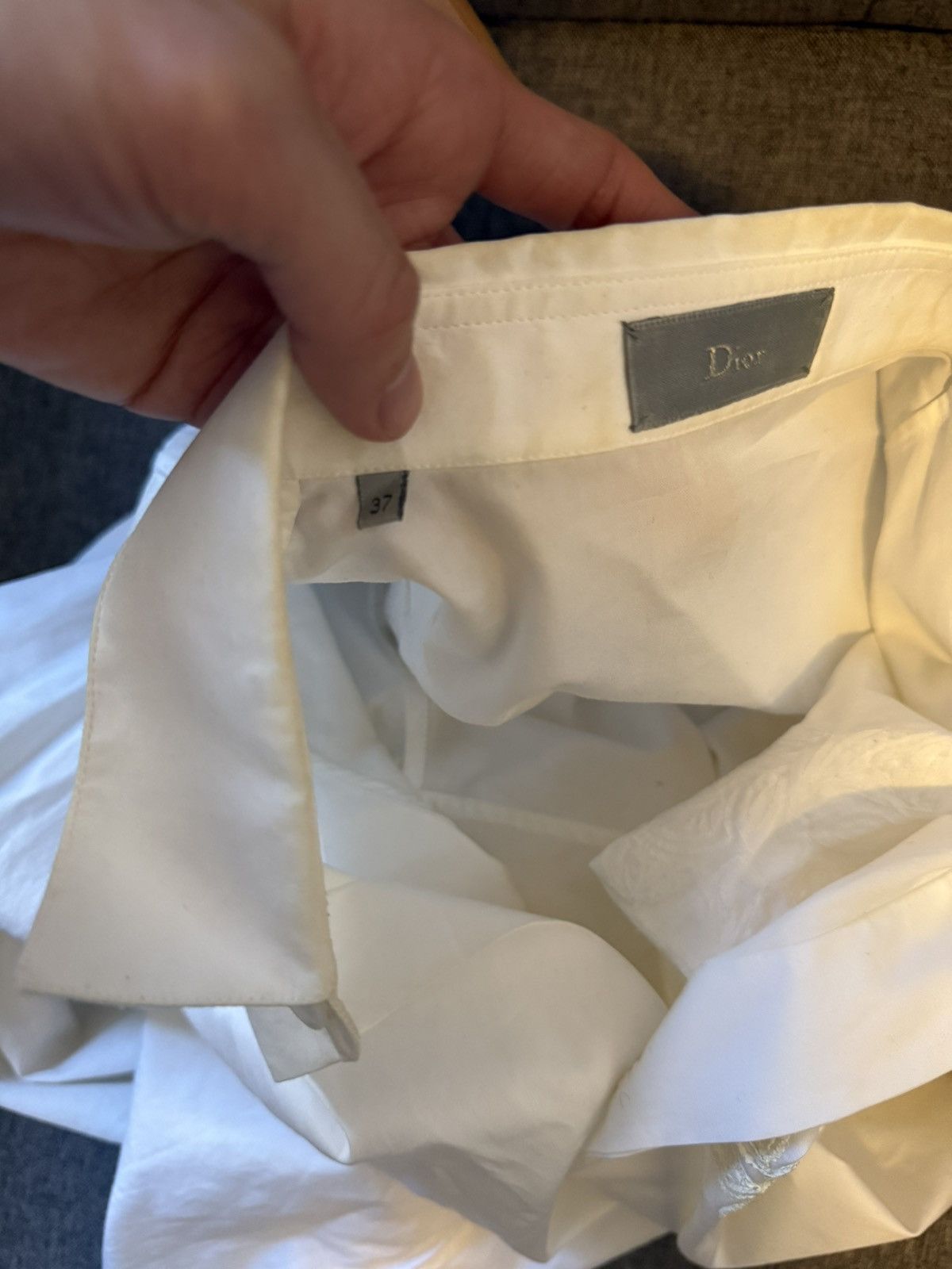 Dior Dior KVA flower shirt sz 37 Size US S / EU 44-46 / 1 - 8 Thumbnail