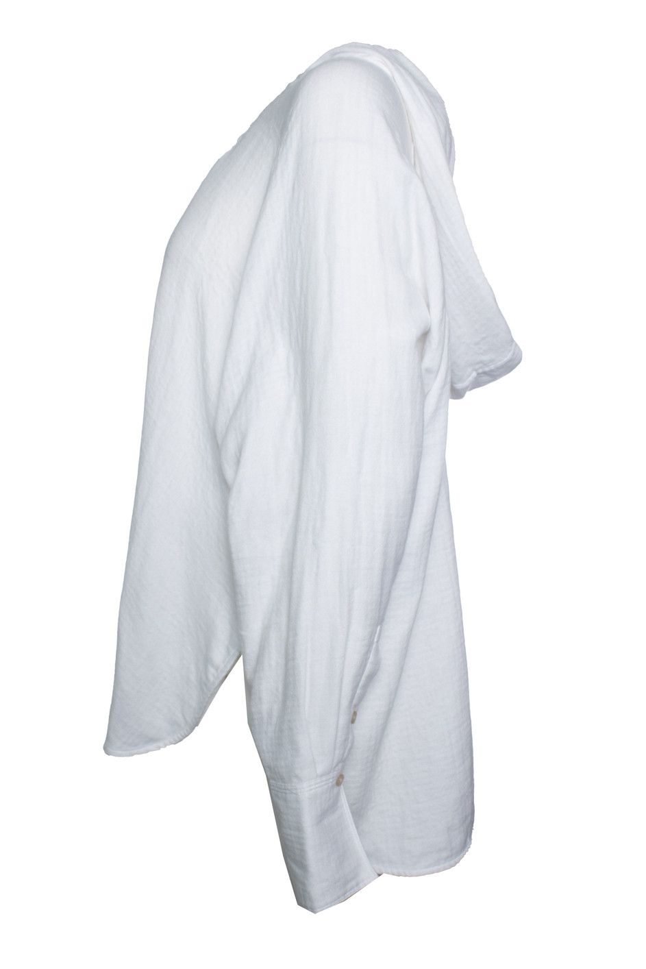 Elizabeth and James Elizabeth & James, white cotton hooded shirt Size S / US 4 / IT 40 - 2 Thumbnail
